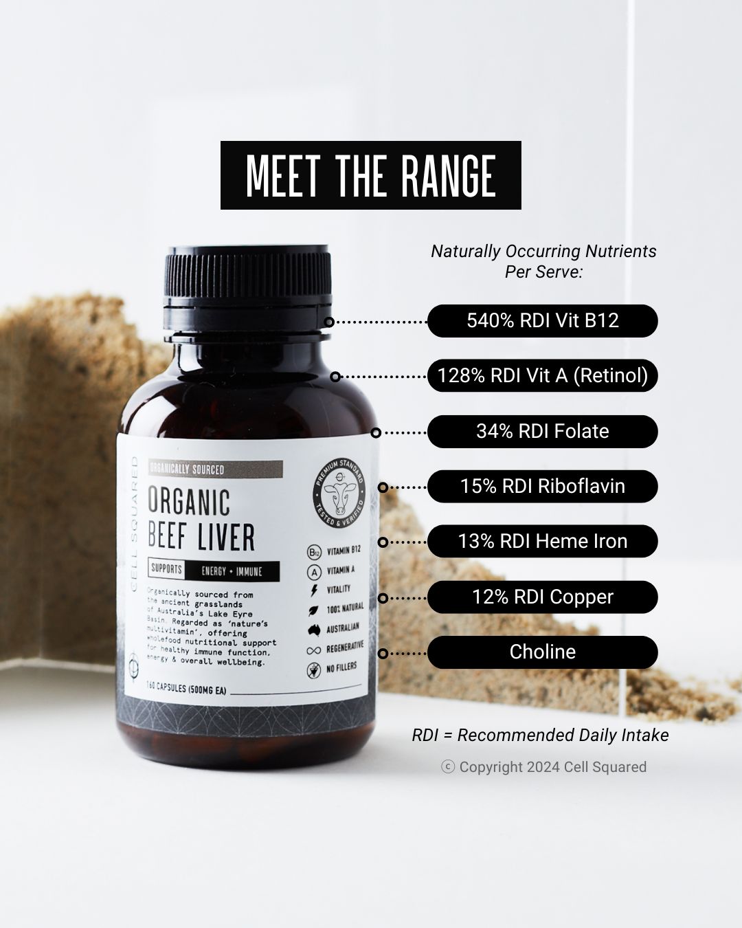 Cell Squared Facebook ad: Nature's Nutrient Powerhouse