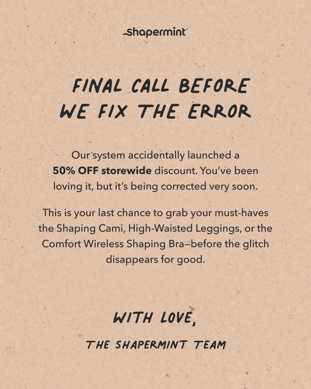 Shapermint Facebook ad