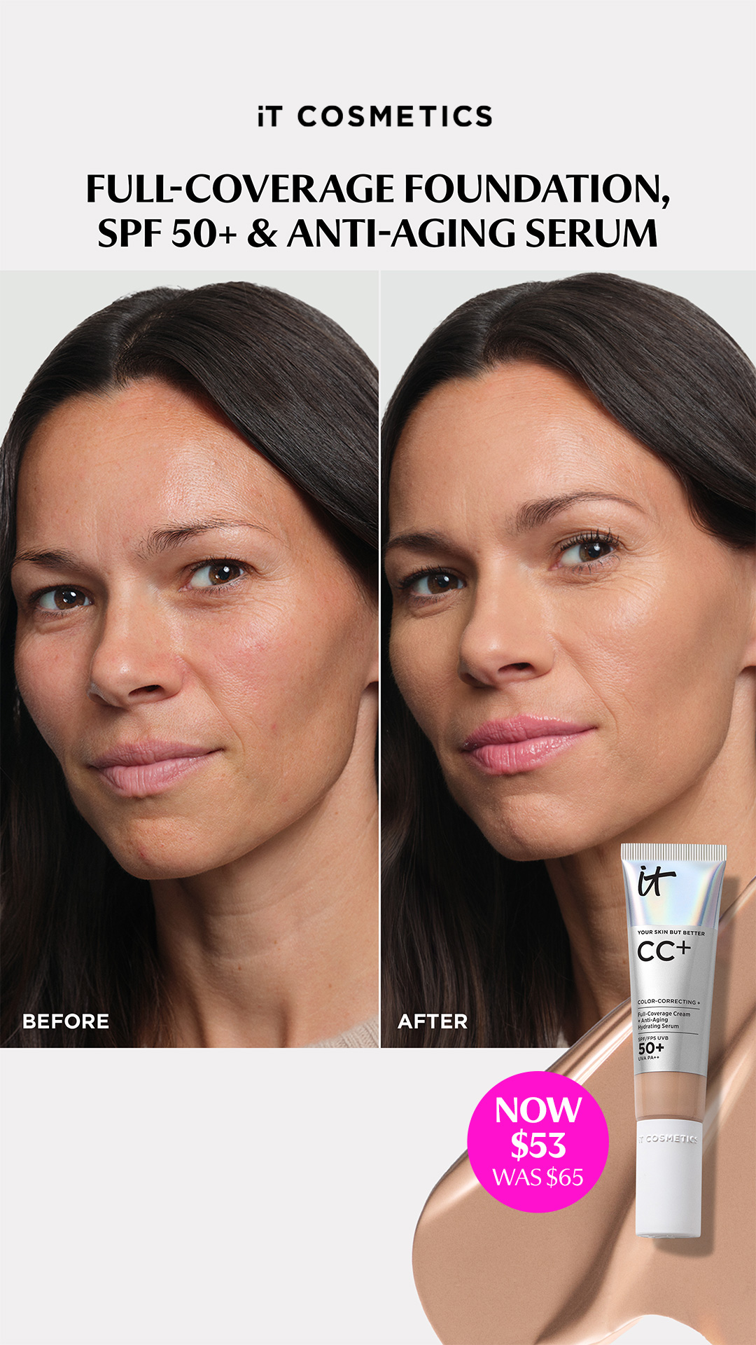 IT Cosmetics Facebook ad