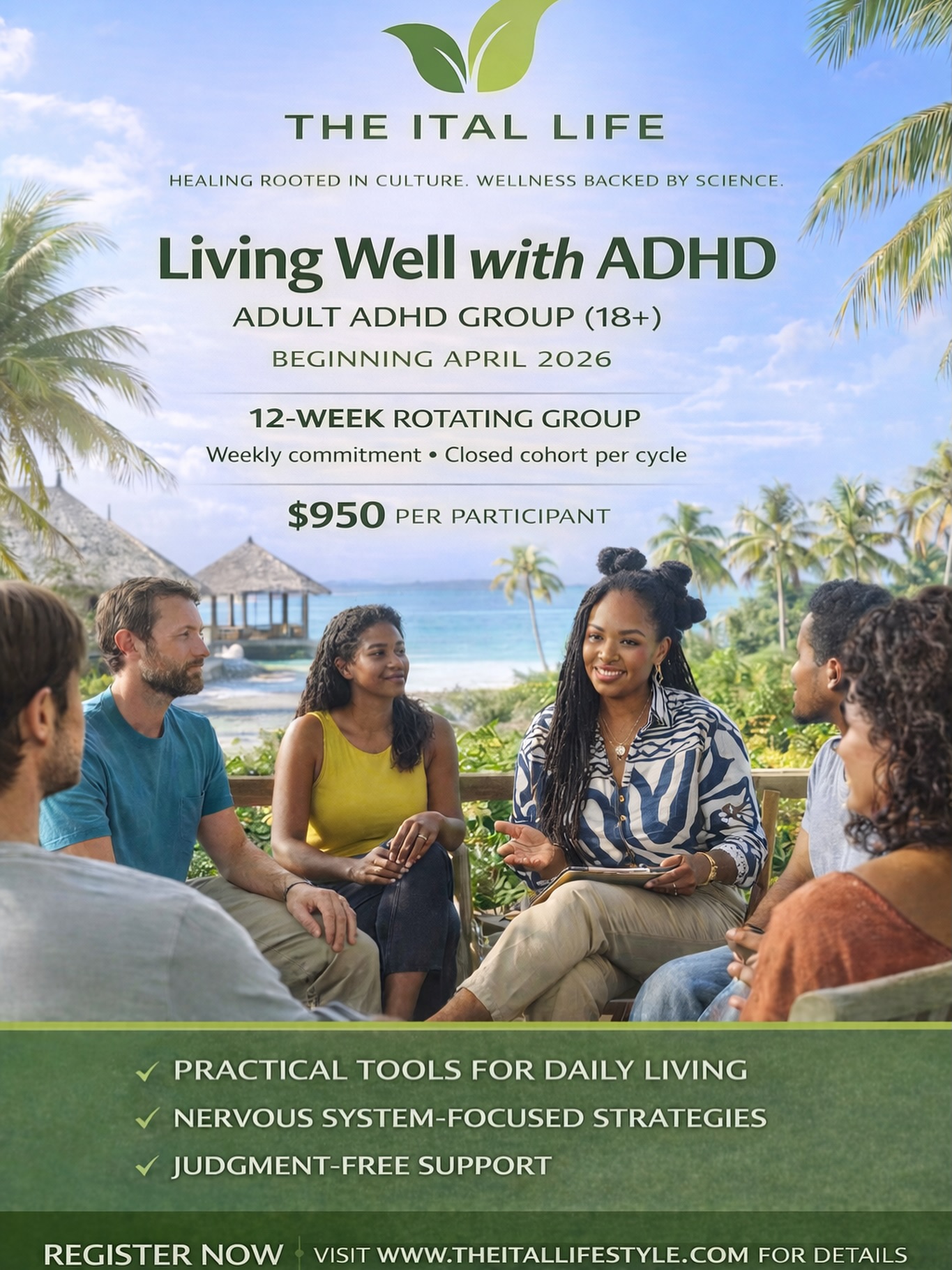theitallifestyle Facebook ad: Your Ital Psychotherapist