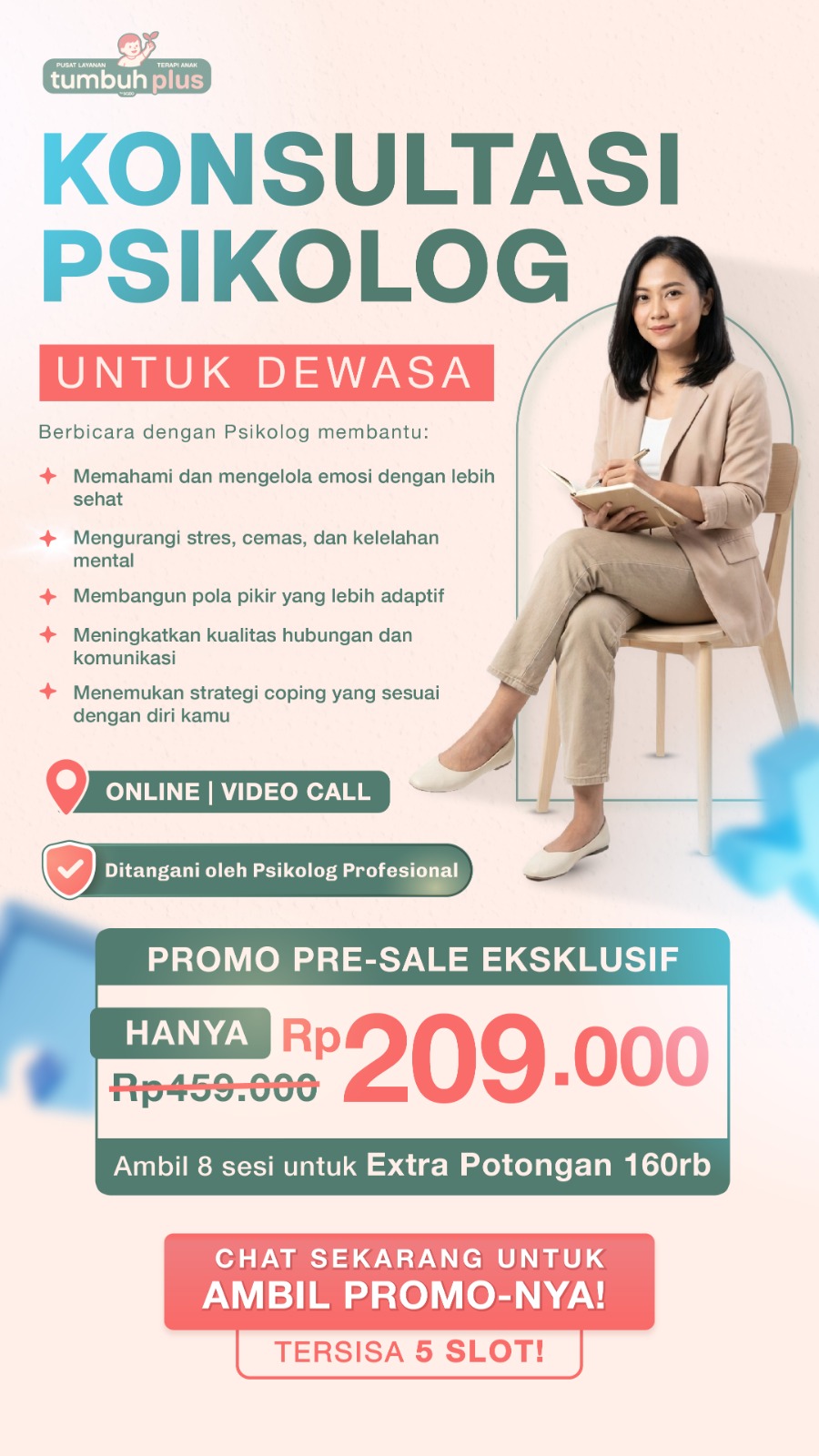 Tumbuh Plus Facebook ad