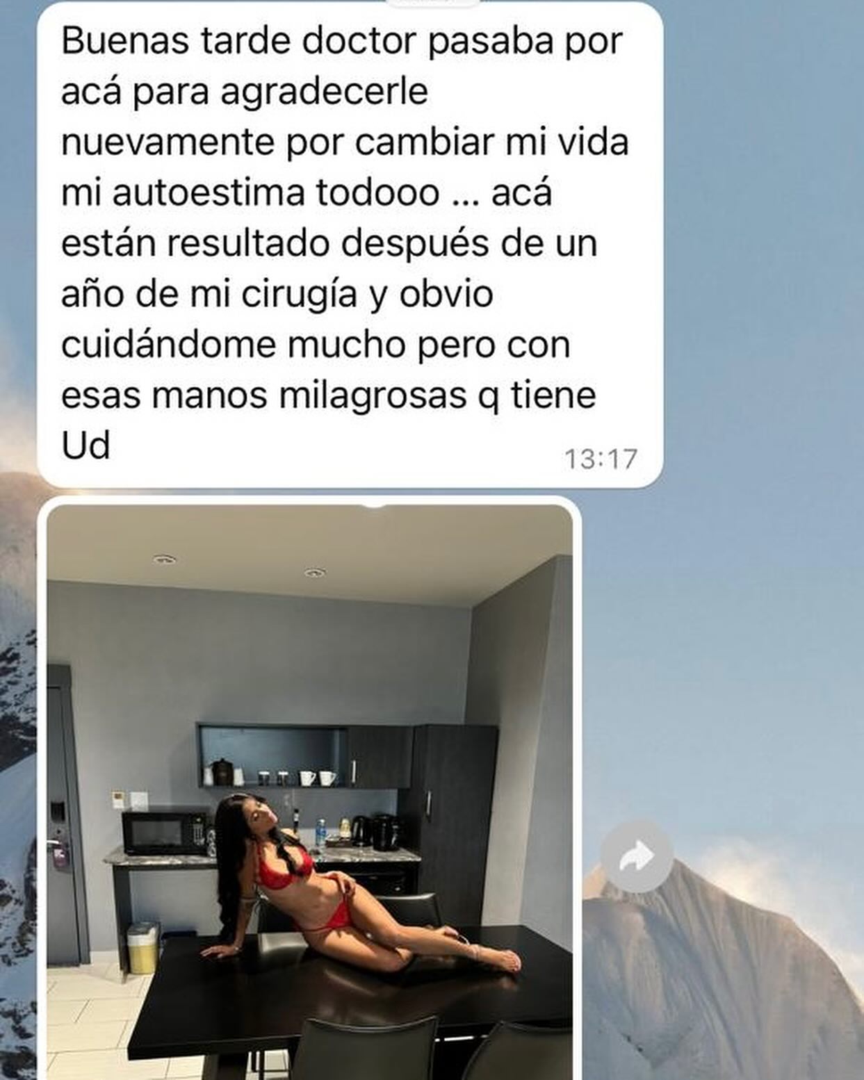 Juan Camilo Arango Uribe Facebook ad: Hoy me llegó este mensaje de una de…