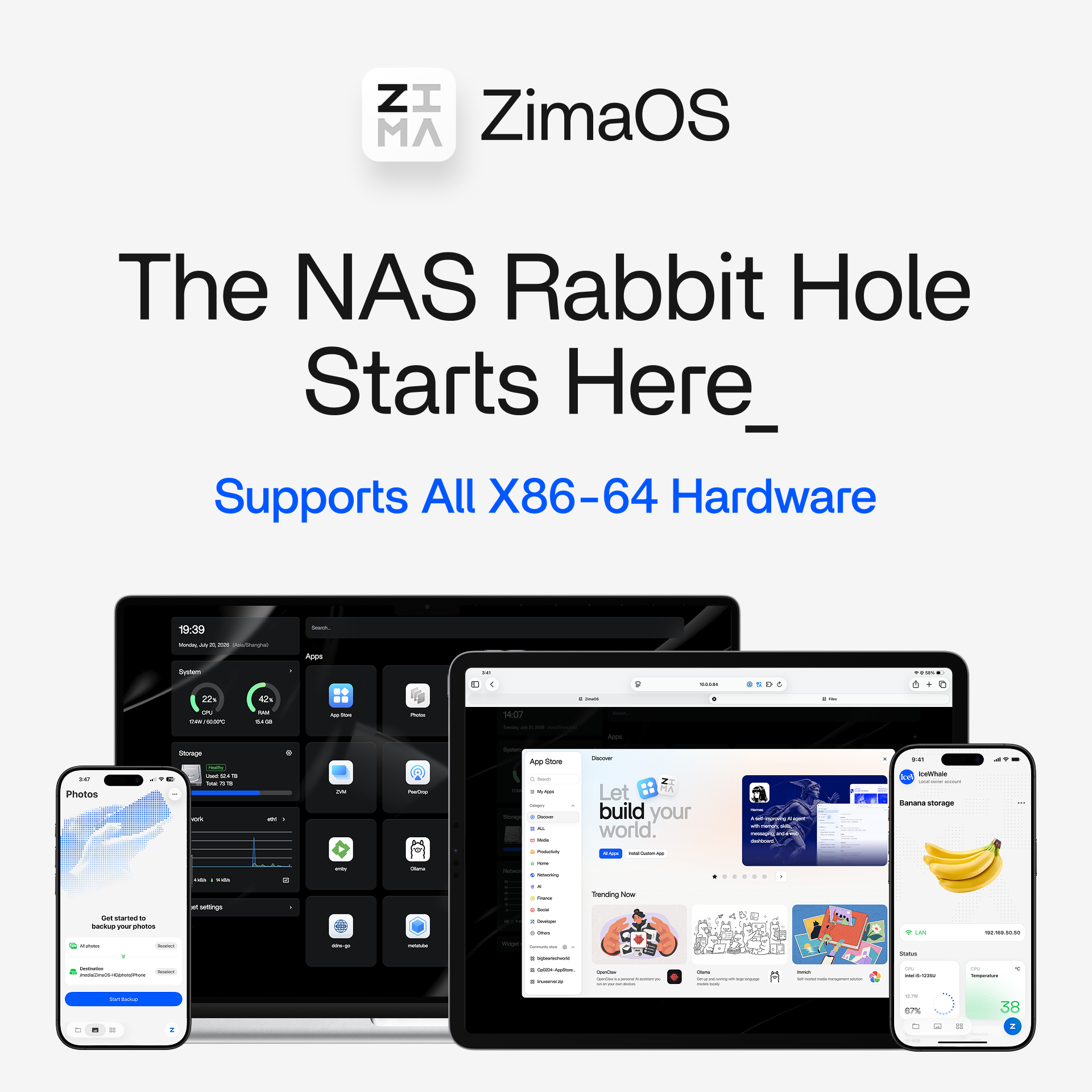 ZimaSpace Facebook ad