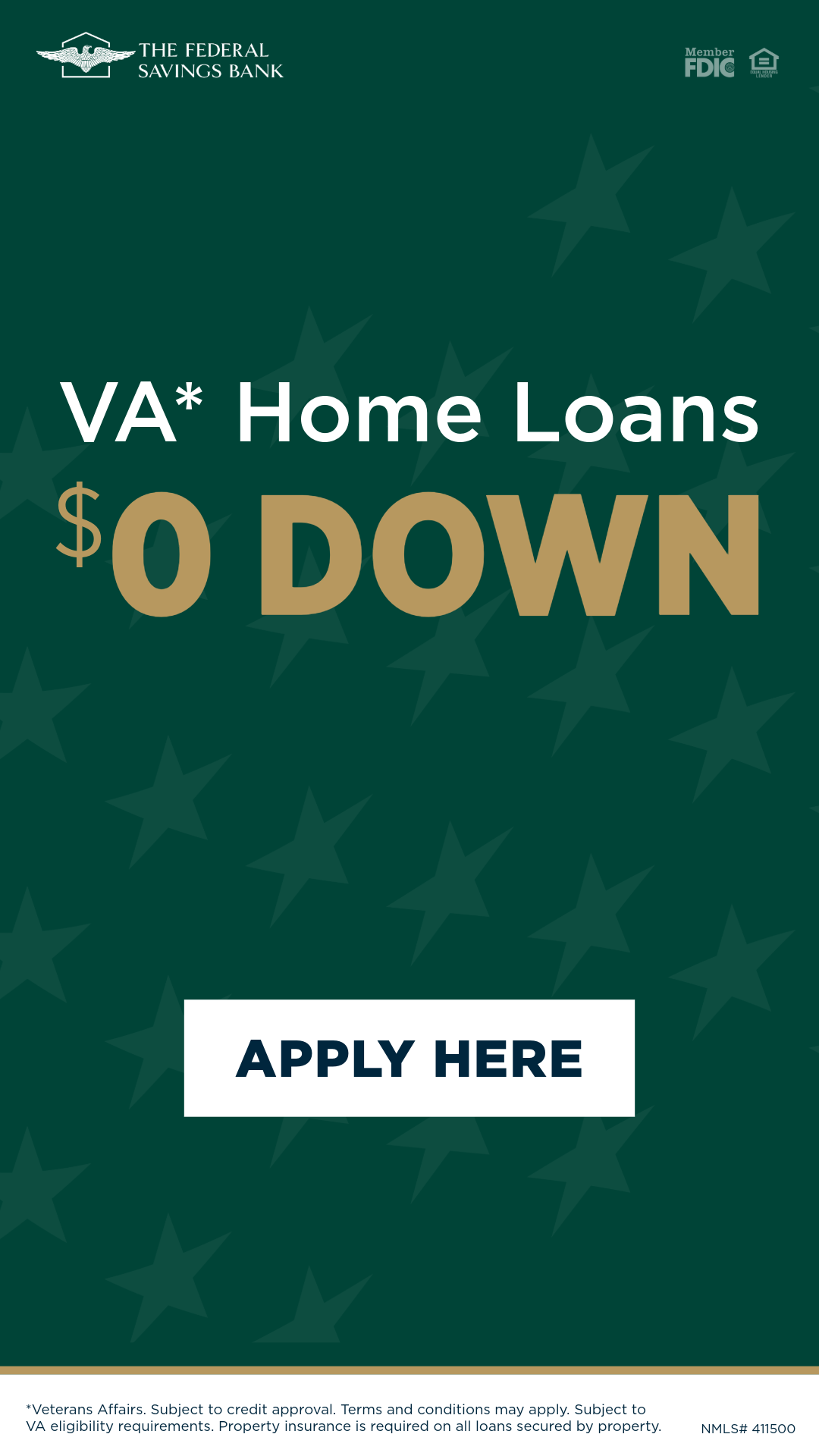The Federal Savings Bank Facebook ad