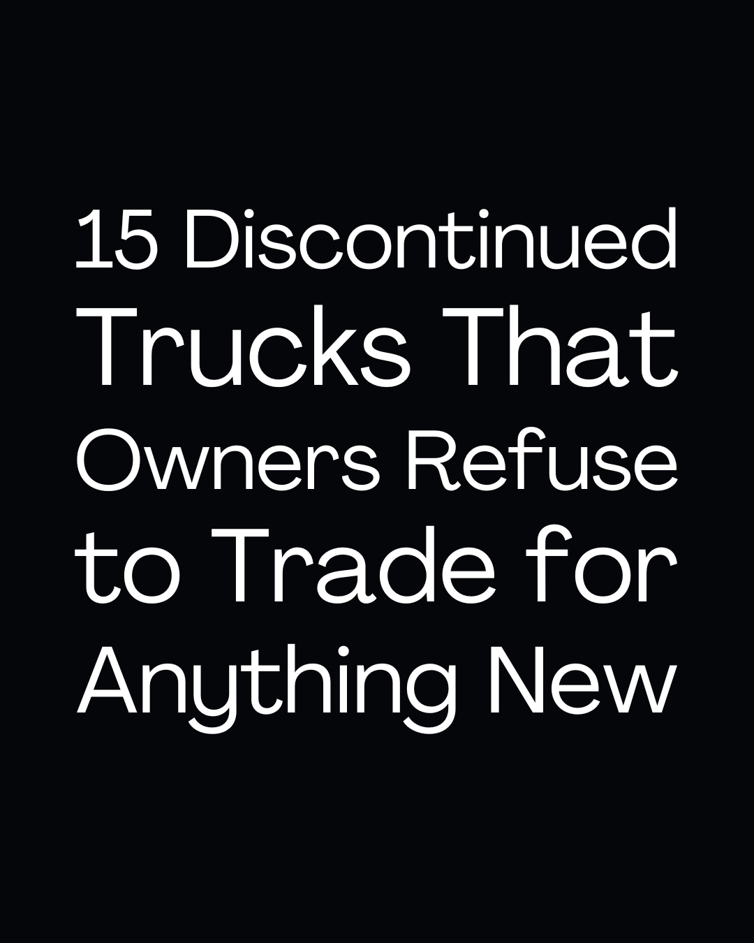 Everything Trucks, Cars and RV Facebook ad