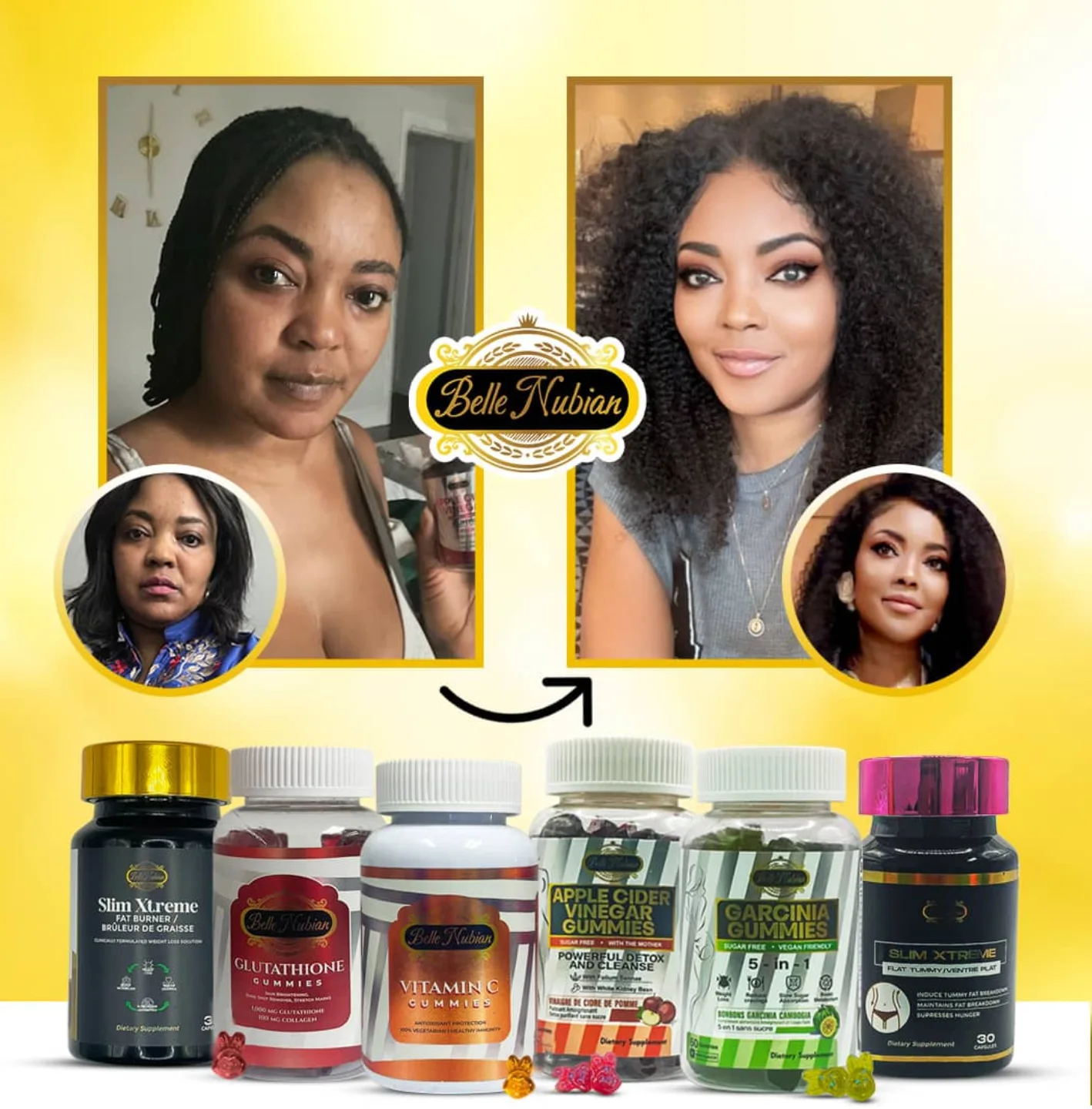 Naturelle Nubian Facebook ad
