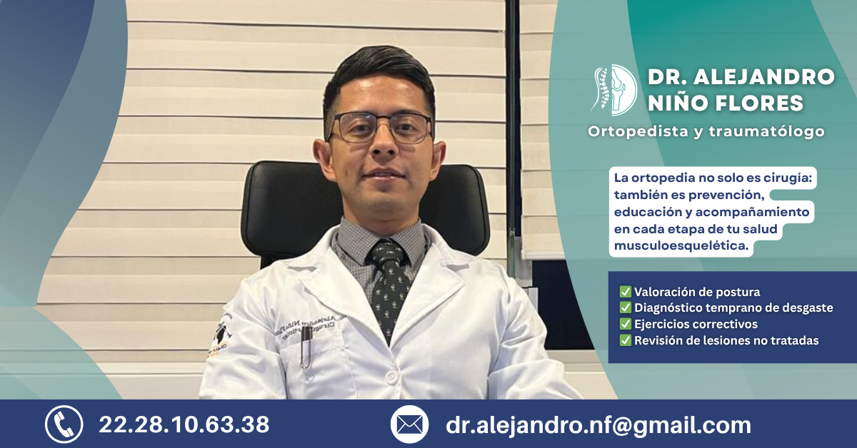 Ortopedista Dr. Alejandro Niño Flores Facebook ad