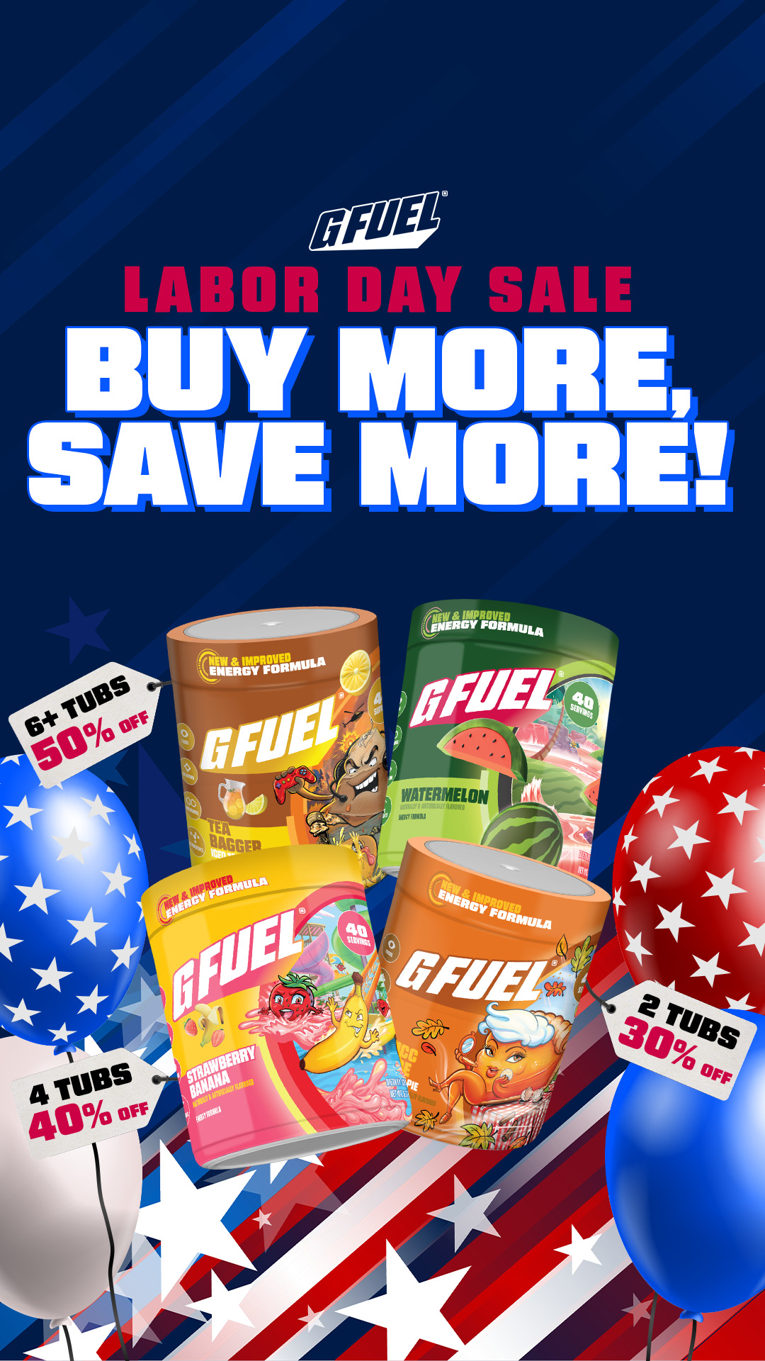 G FUEL Facebook ad