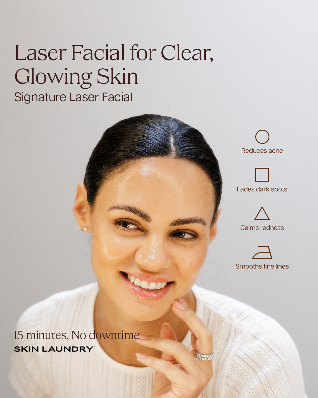 Skin Laundry Facebook ad