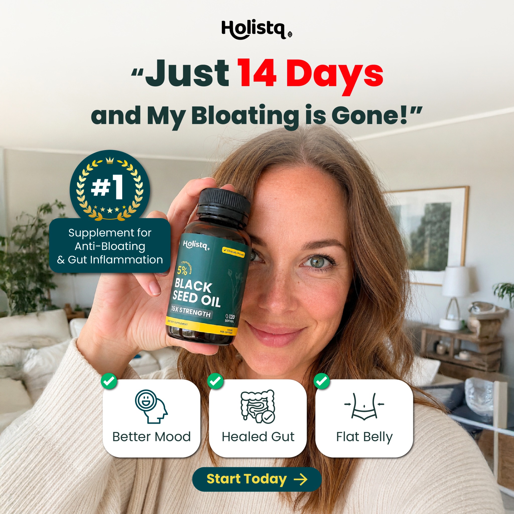 Holistq Health Facebook ad from Jul 14, 2026