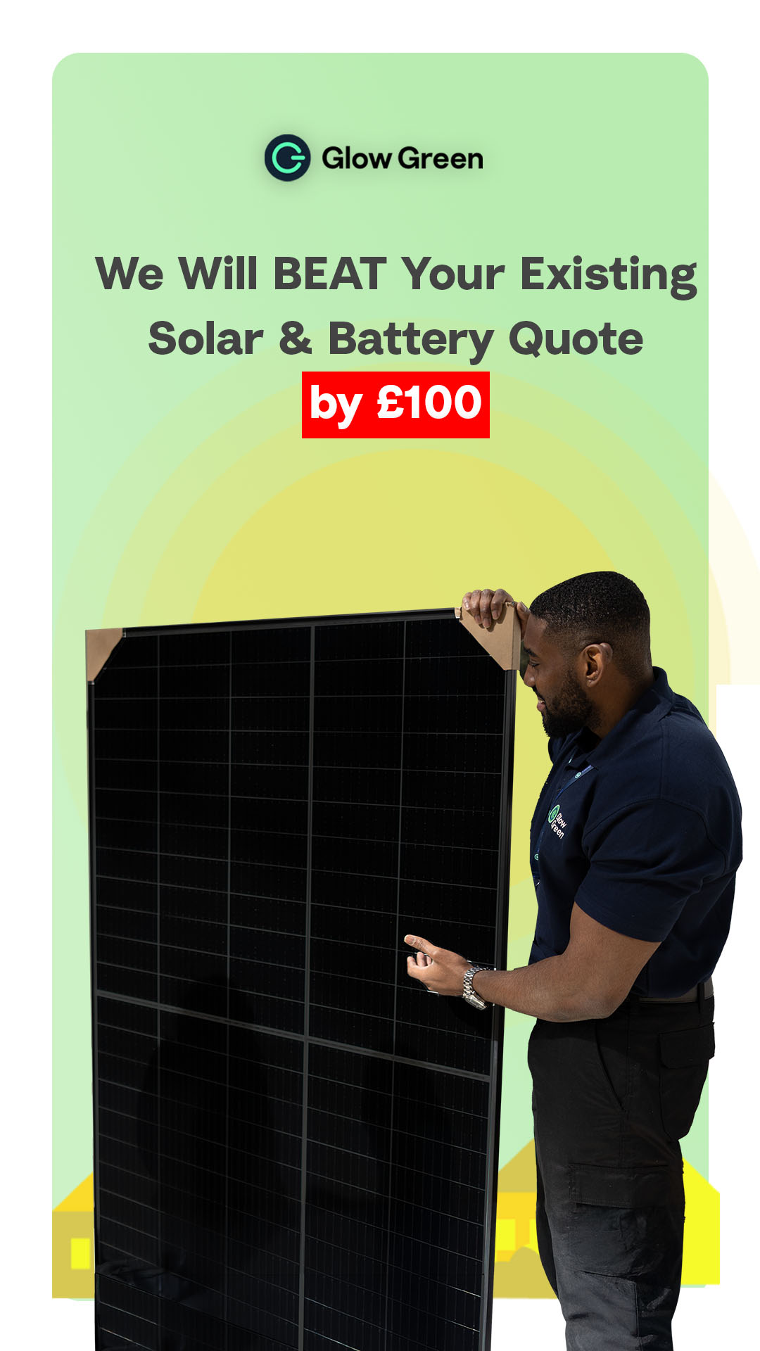 Glow Green Facebook ad