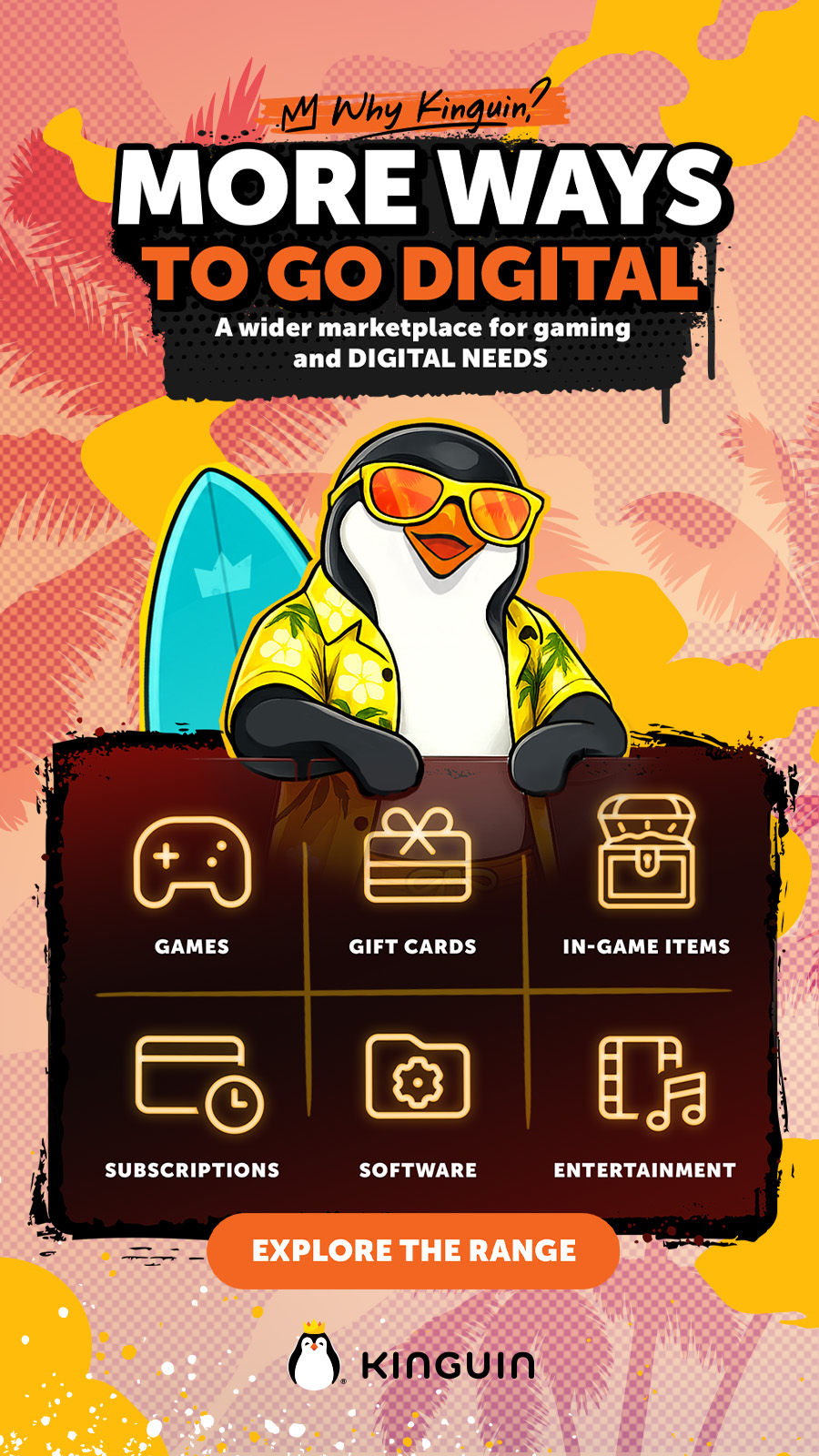 Kinguin Facebook ad