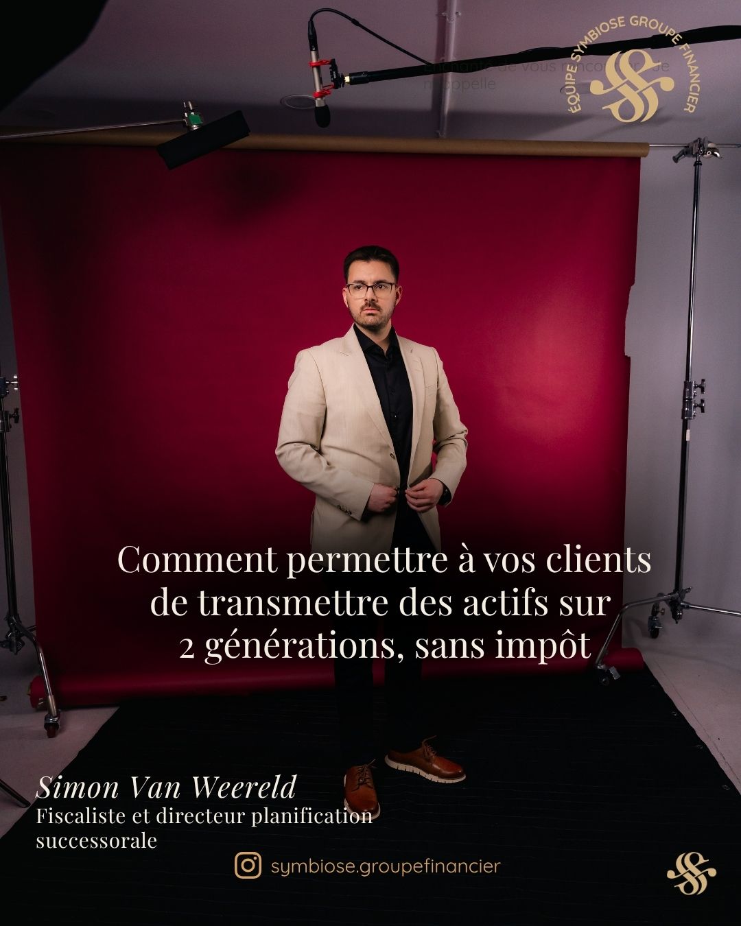 Symbiose - Groupe financier Facebook ad: Comment permettre à vos clients de transmettre des…