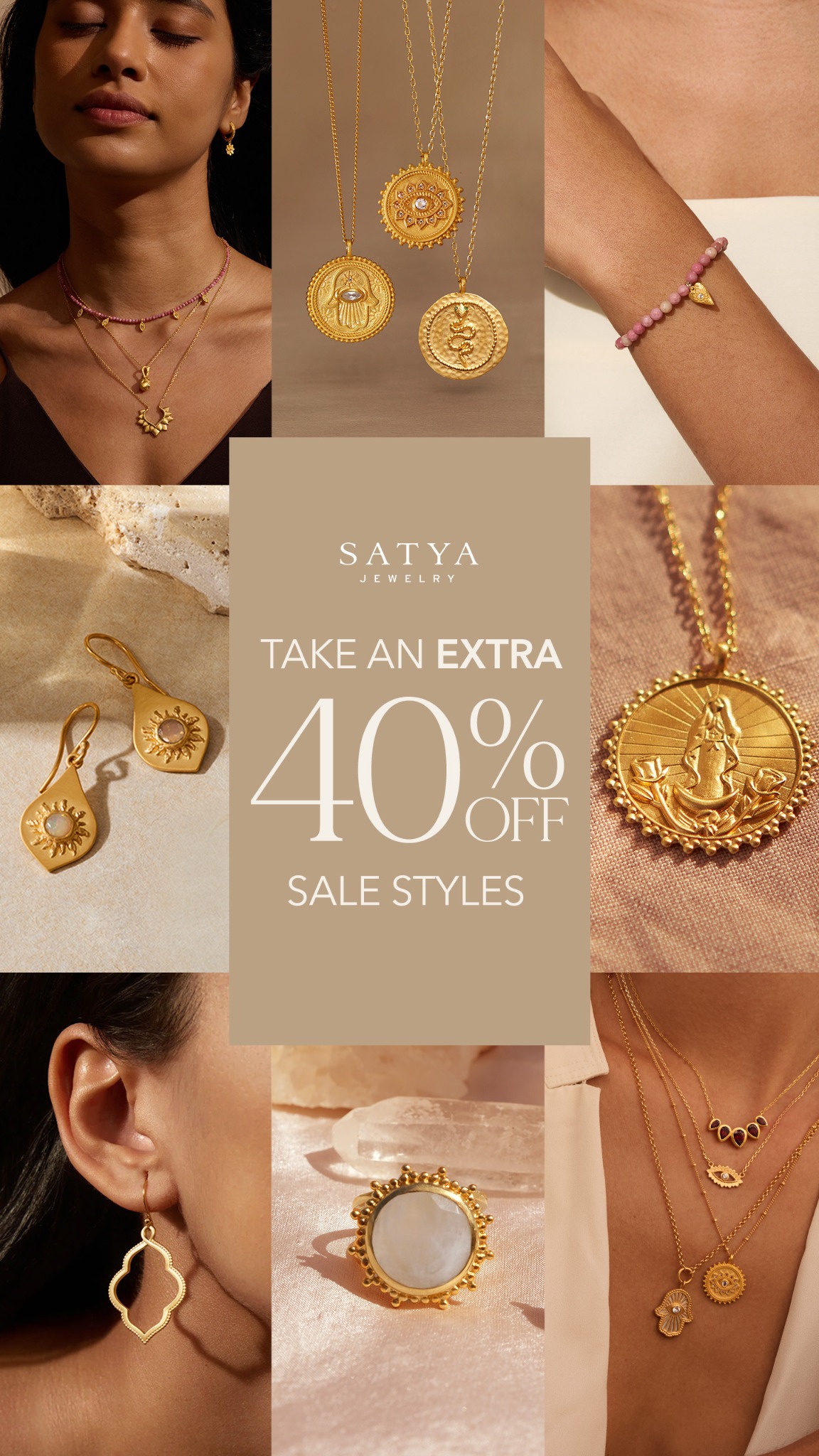 Satya Jewelry Facebook ad