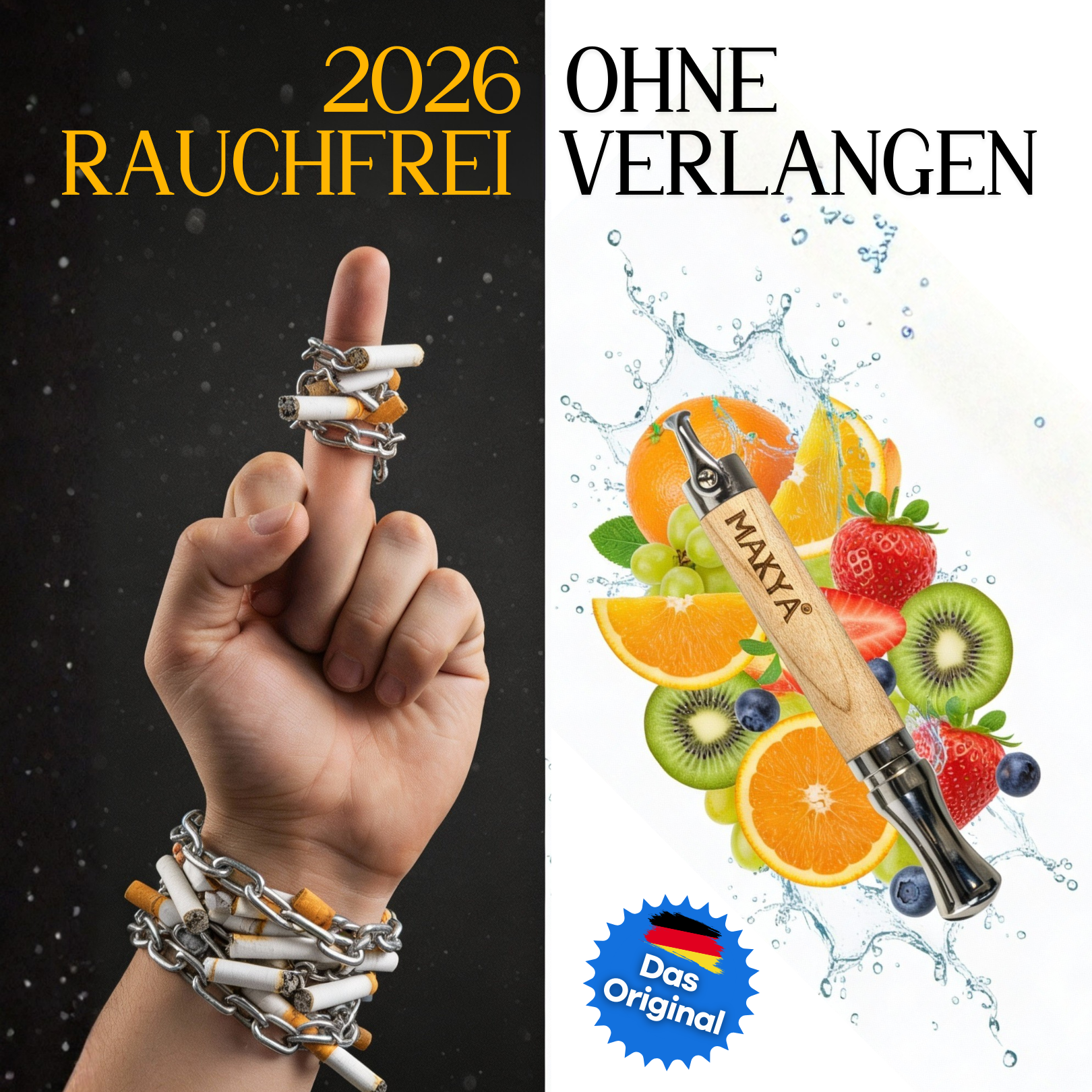 Makya-Rauchfrei Facebook ad