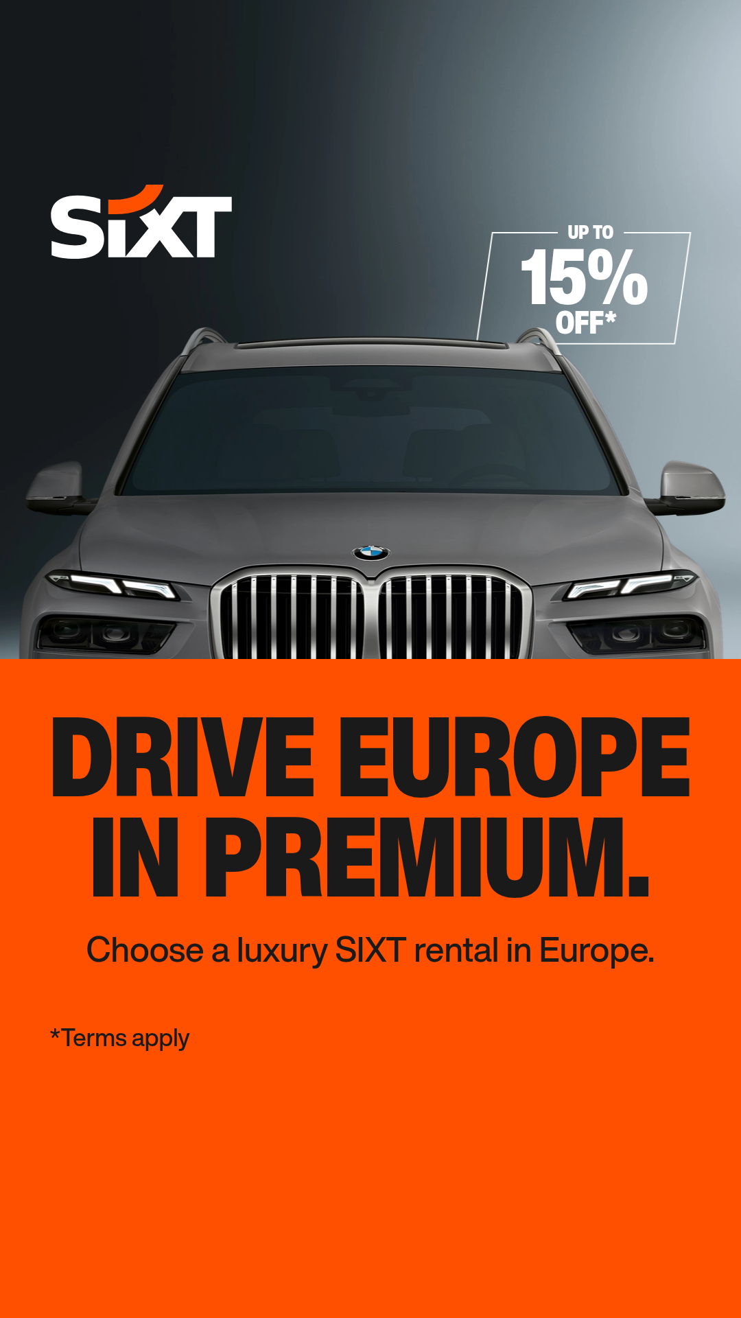 Sixt Facebook ad