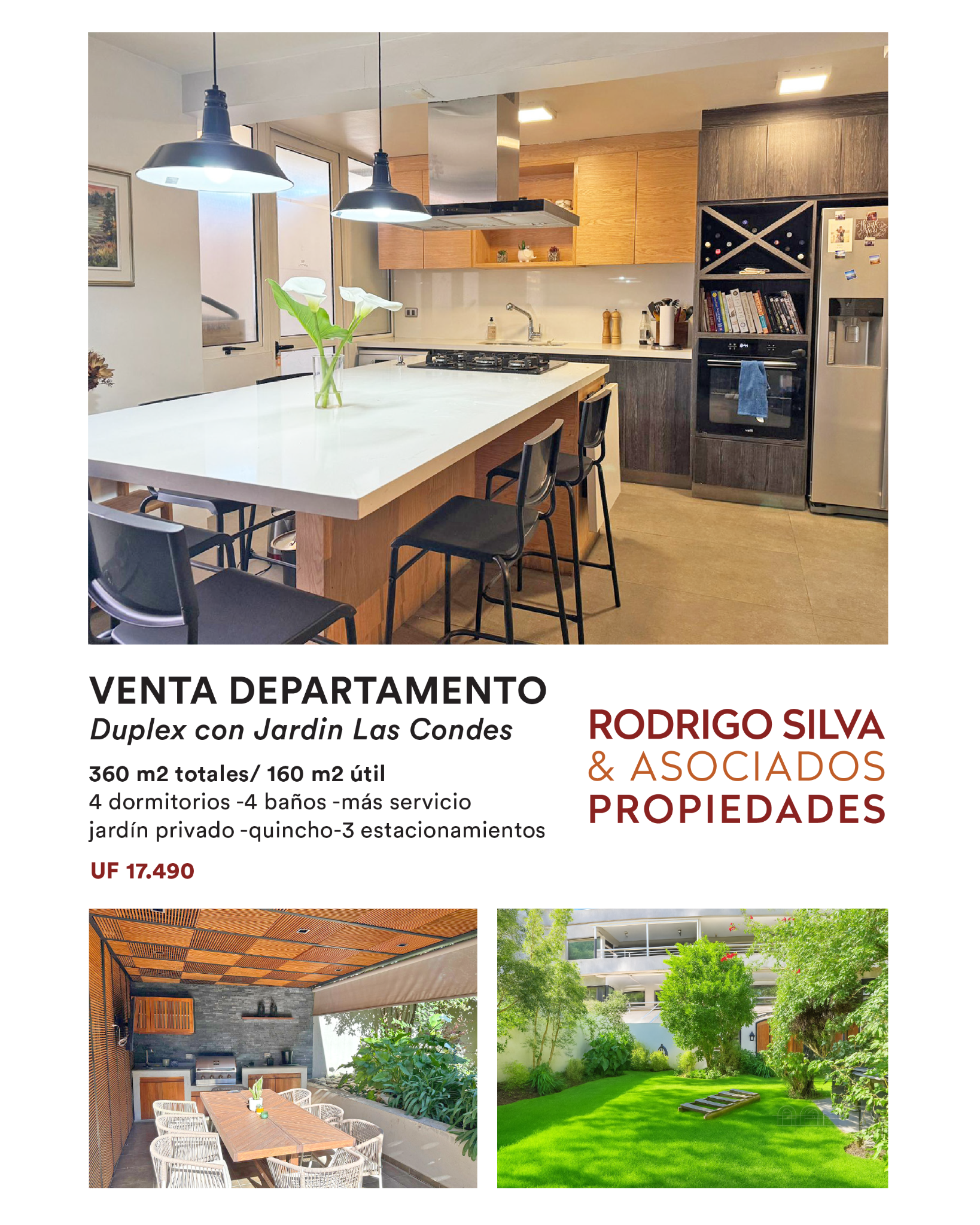 Rodrigo Silva y Asociados Propiedades Facebook ad