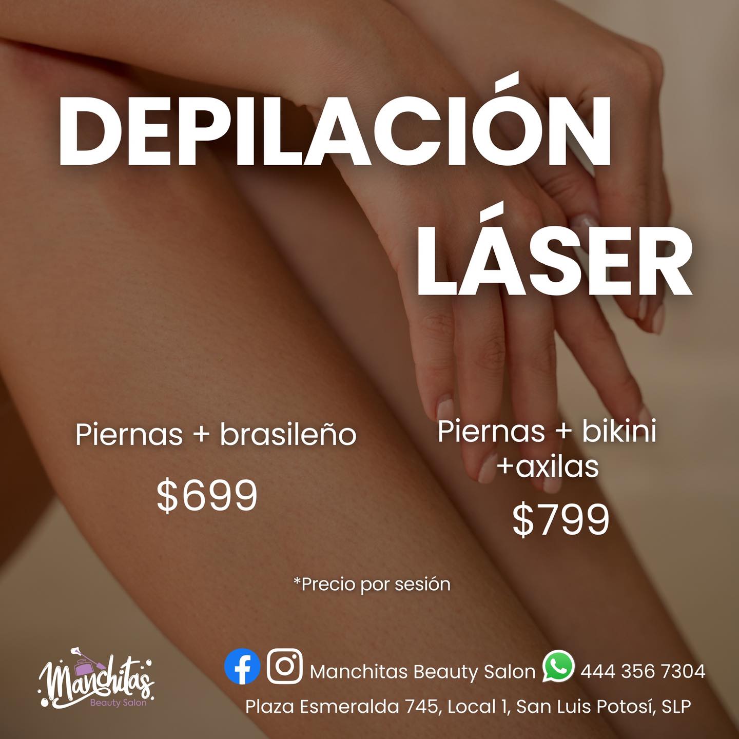 Manchitas Nail Salon Facebook ad