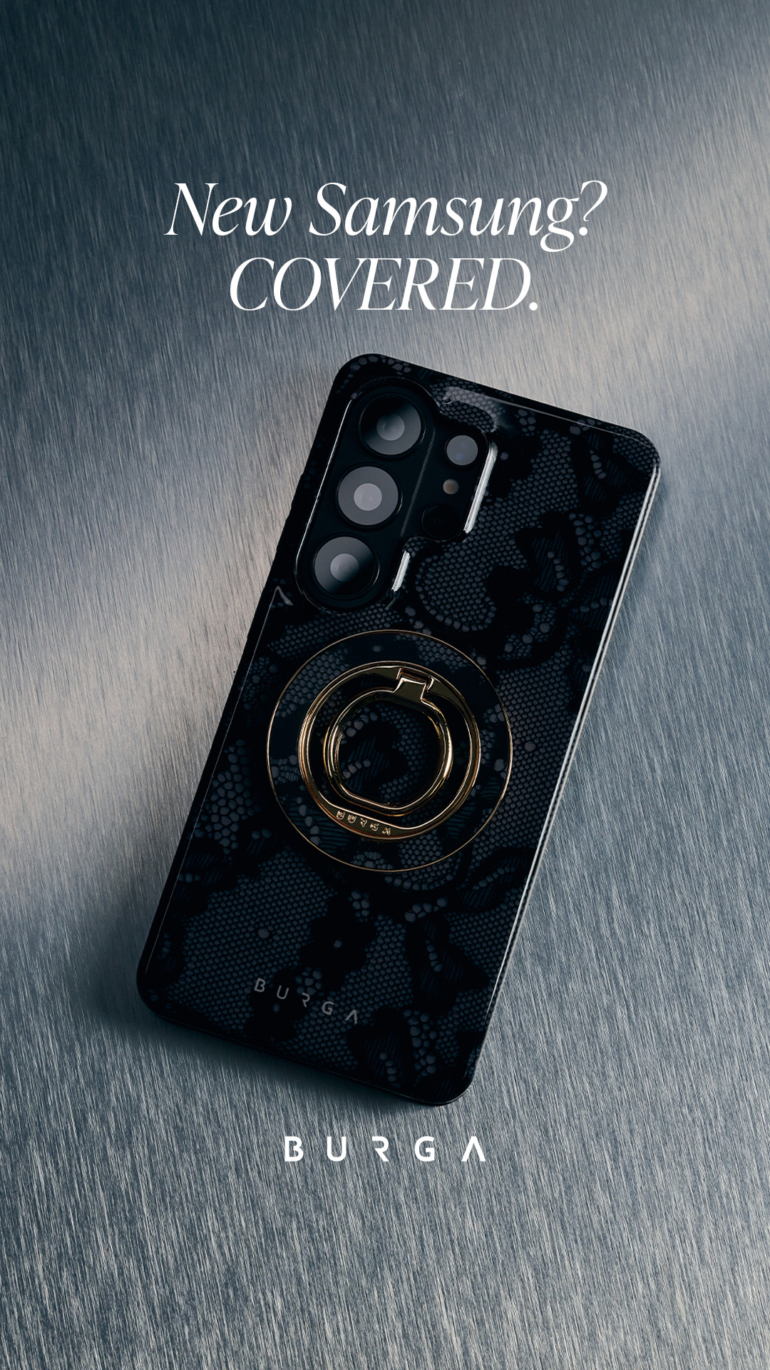 BURGA Cases Facebook ad