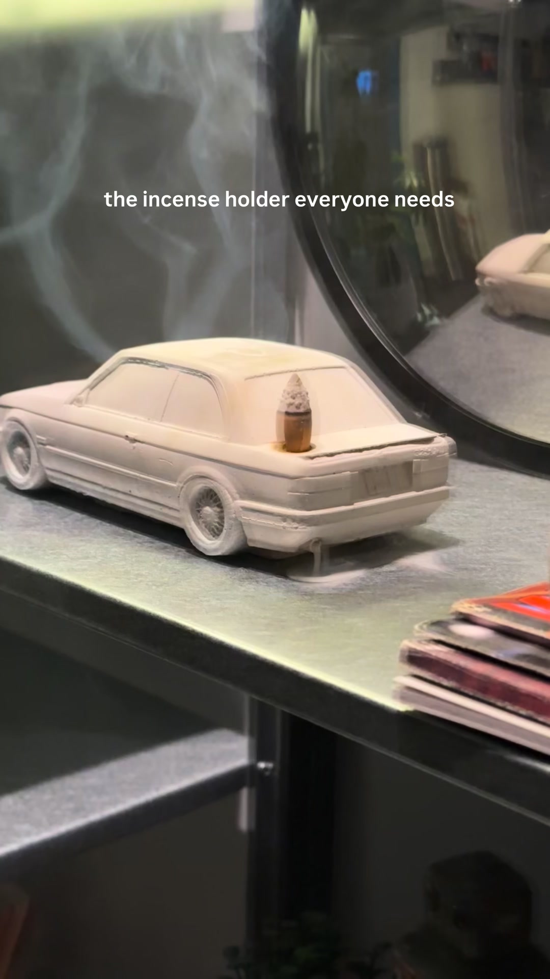 Dos Santos Collective Facebook ad: Park an E30 on Your Desk