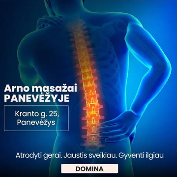 Terapeutas Arnas Facebook ad: Kviečiu registruotis masažo seansui