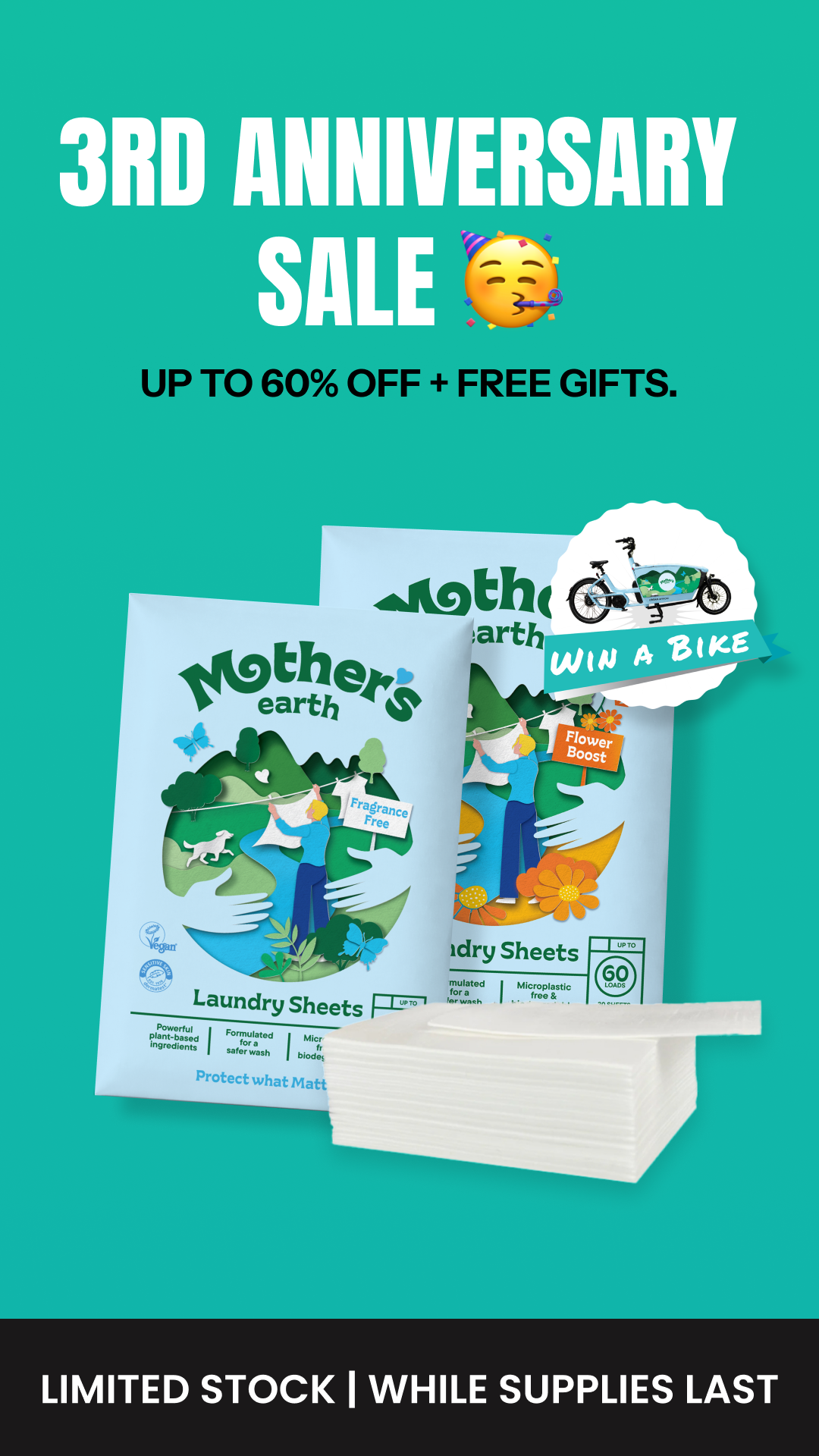 Mothers Earth Facebook ad