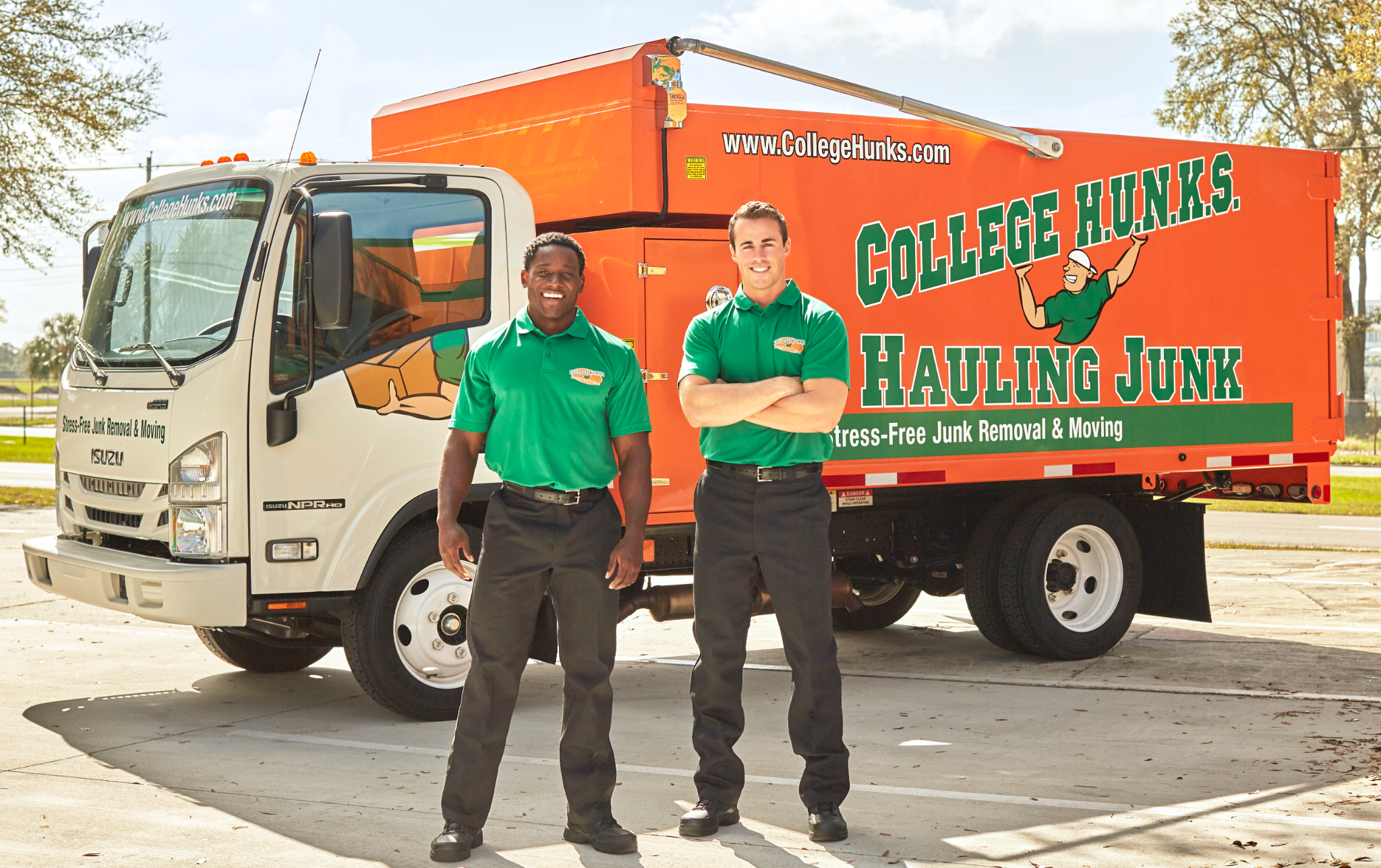 College Hunks Hauling Junk and Moving Nashville Facebook ad