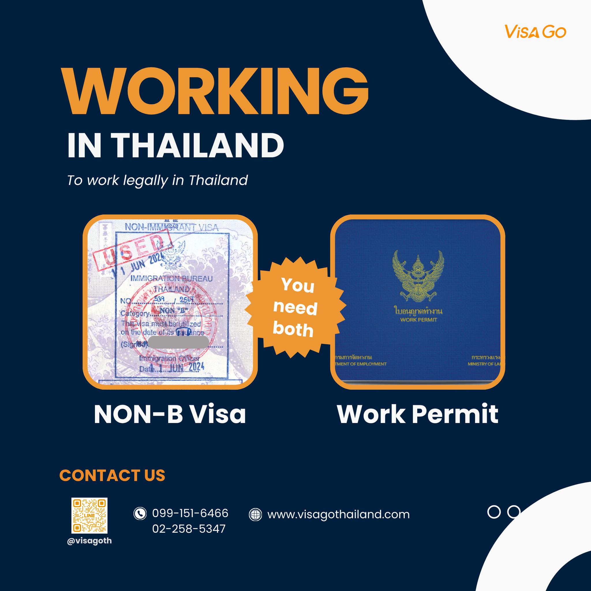 VisaGo Facebook ad: Planning to work in Thailand?