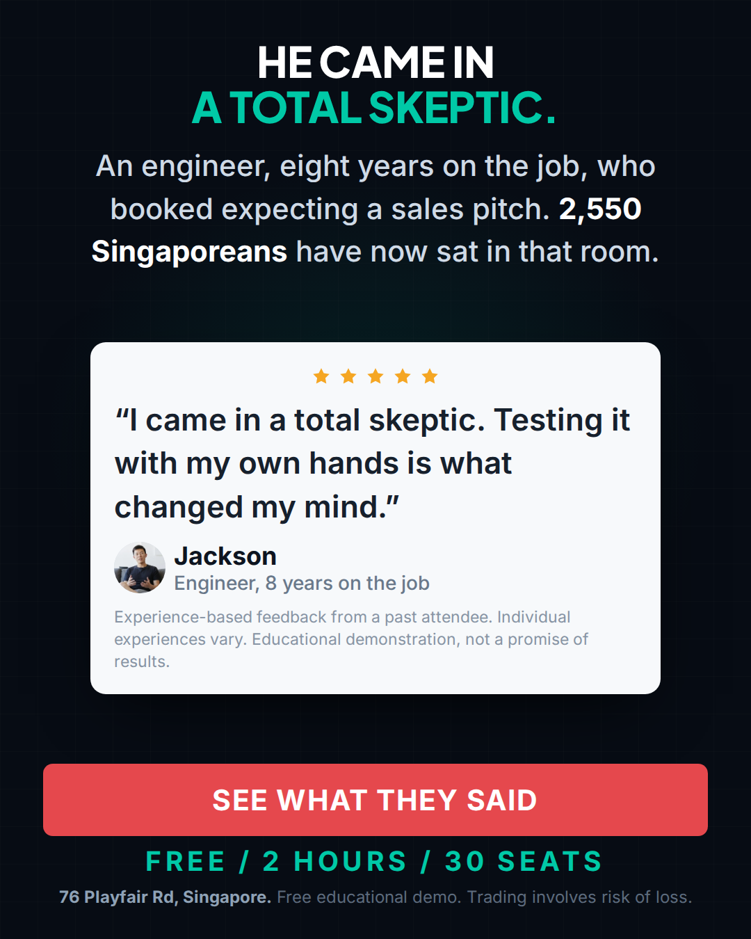 AIQuantTrading Facebook ad