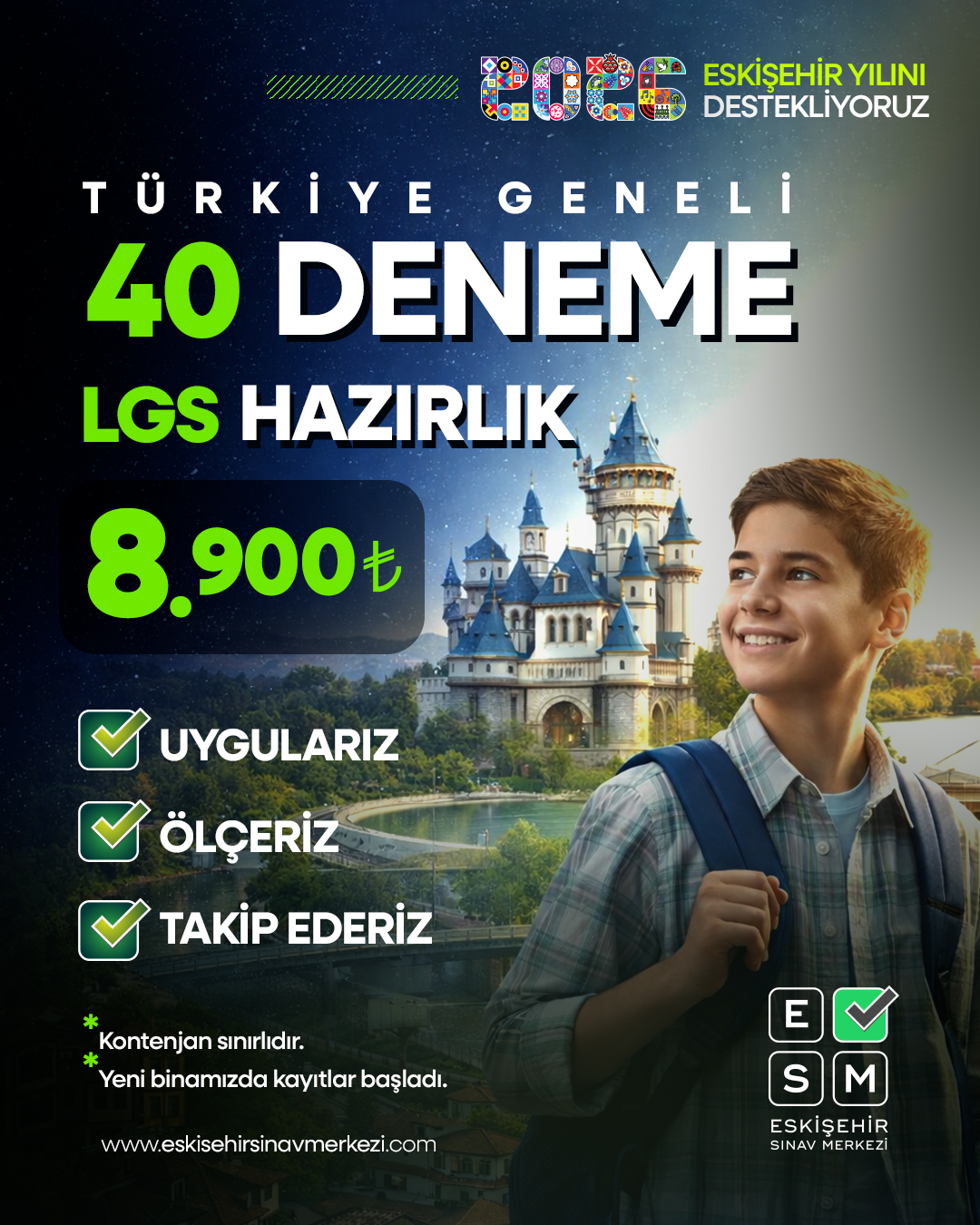 Eskişehir Sınav Merkezi - ESM Facebook ad: Hayaline giden yol doğru ölçümle başlar!
