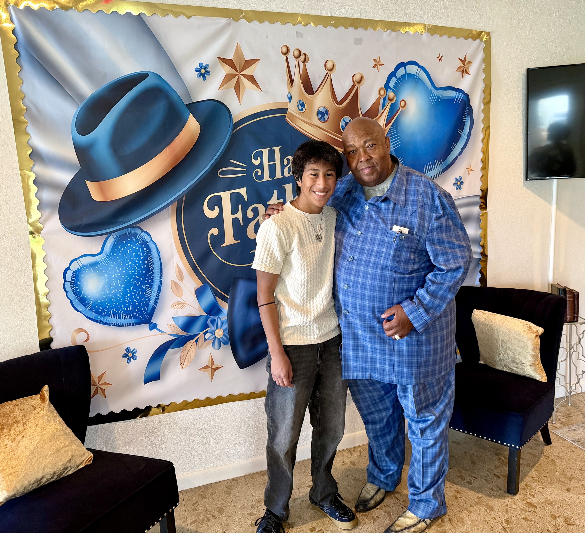 Barry Franklin Facebook ad: I am blessed to have many adopted sons…