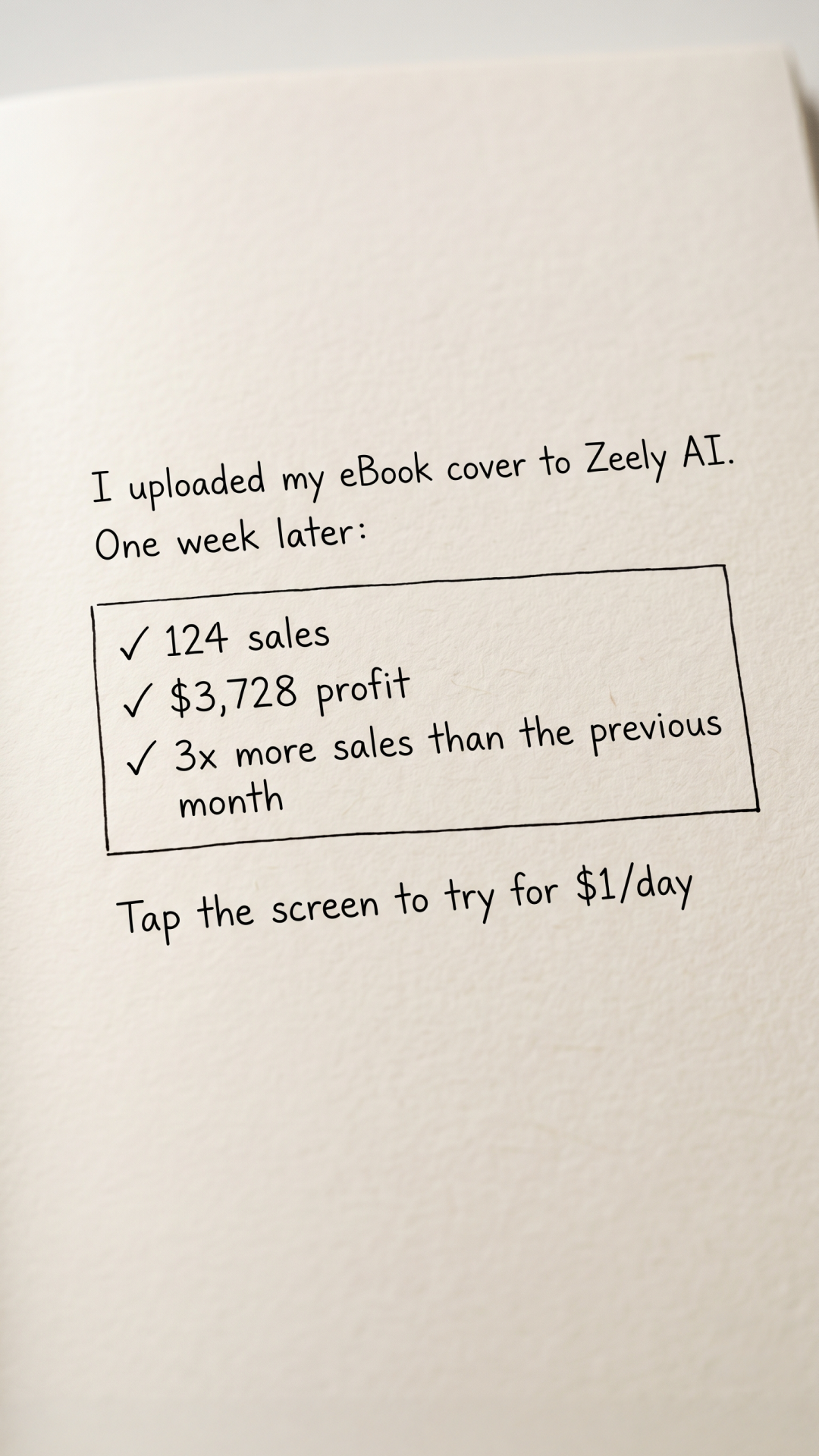 Zeely Facebook ad