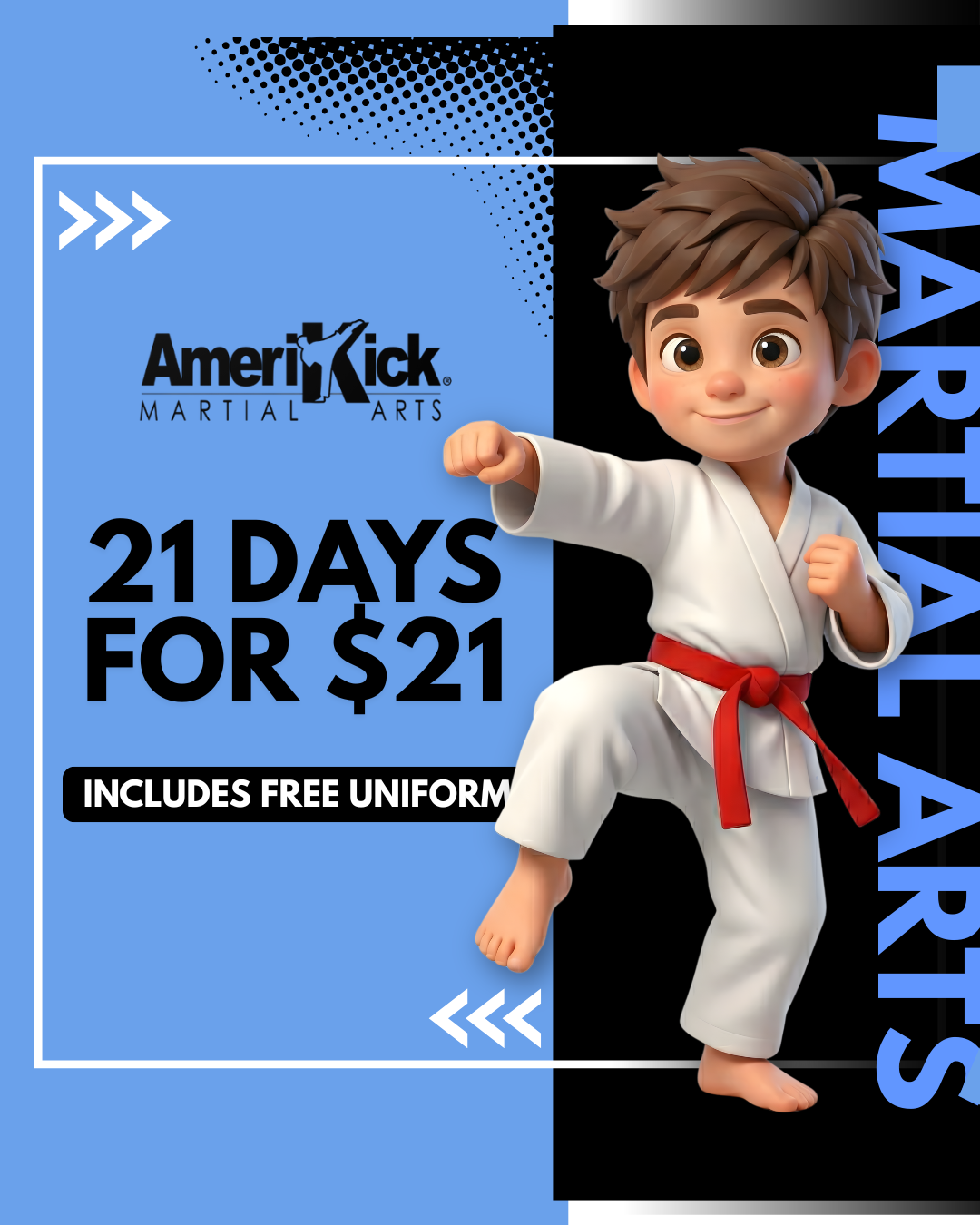 Amerikick Langhorne Facebook ad