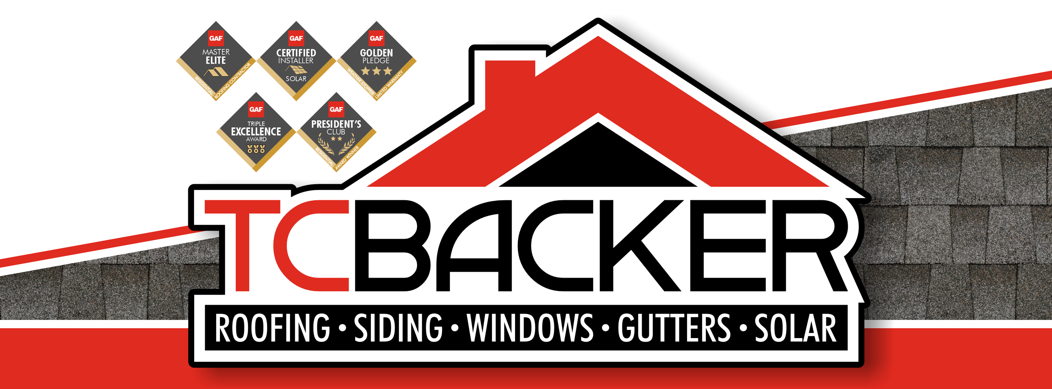 TC Backer Construction Facebook ad: Do You Have Storm Damage? Our team can help!