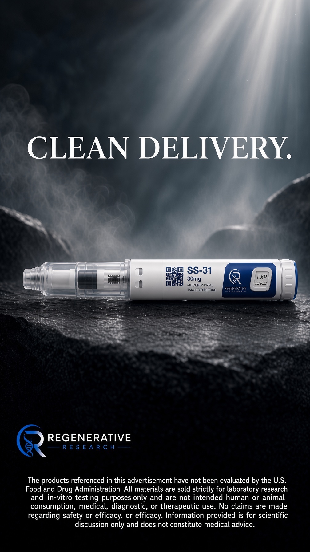 Regenerative Research Facebook ad from Aug 12, 2026