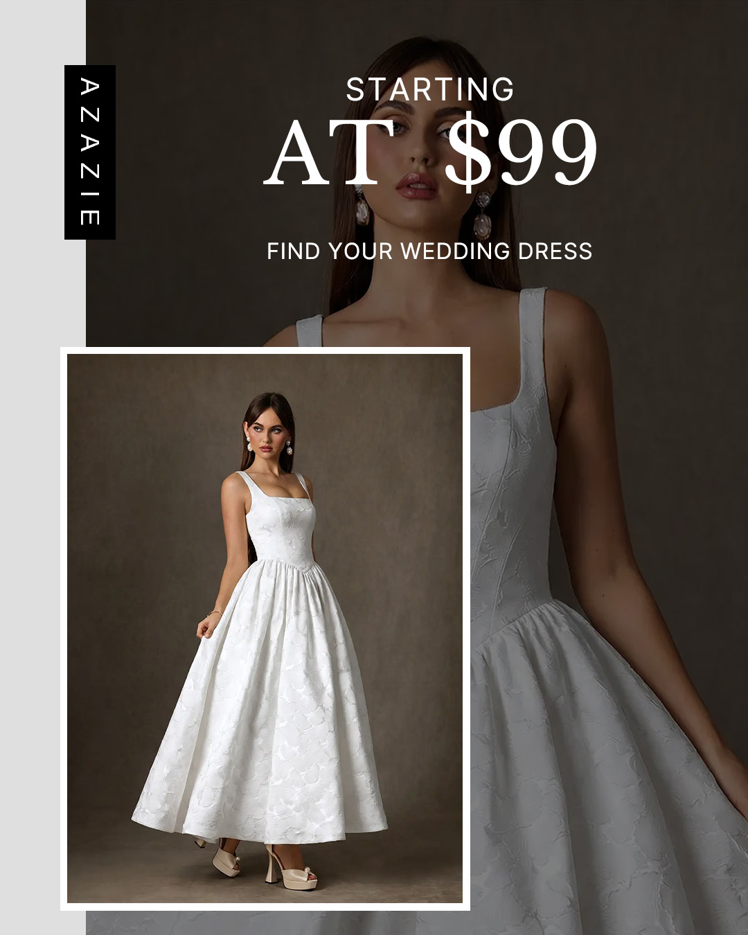 AZAZIE Facebook ad: Find Your Perfect Silhouette.