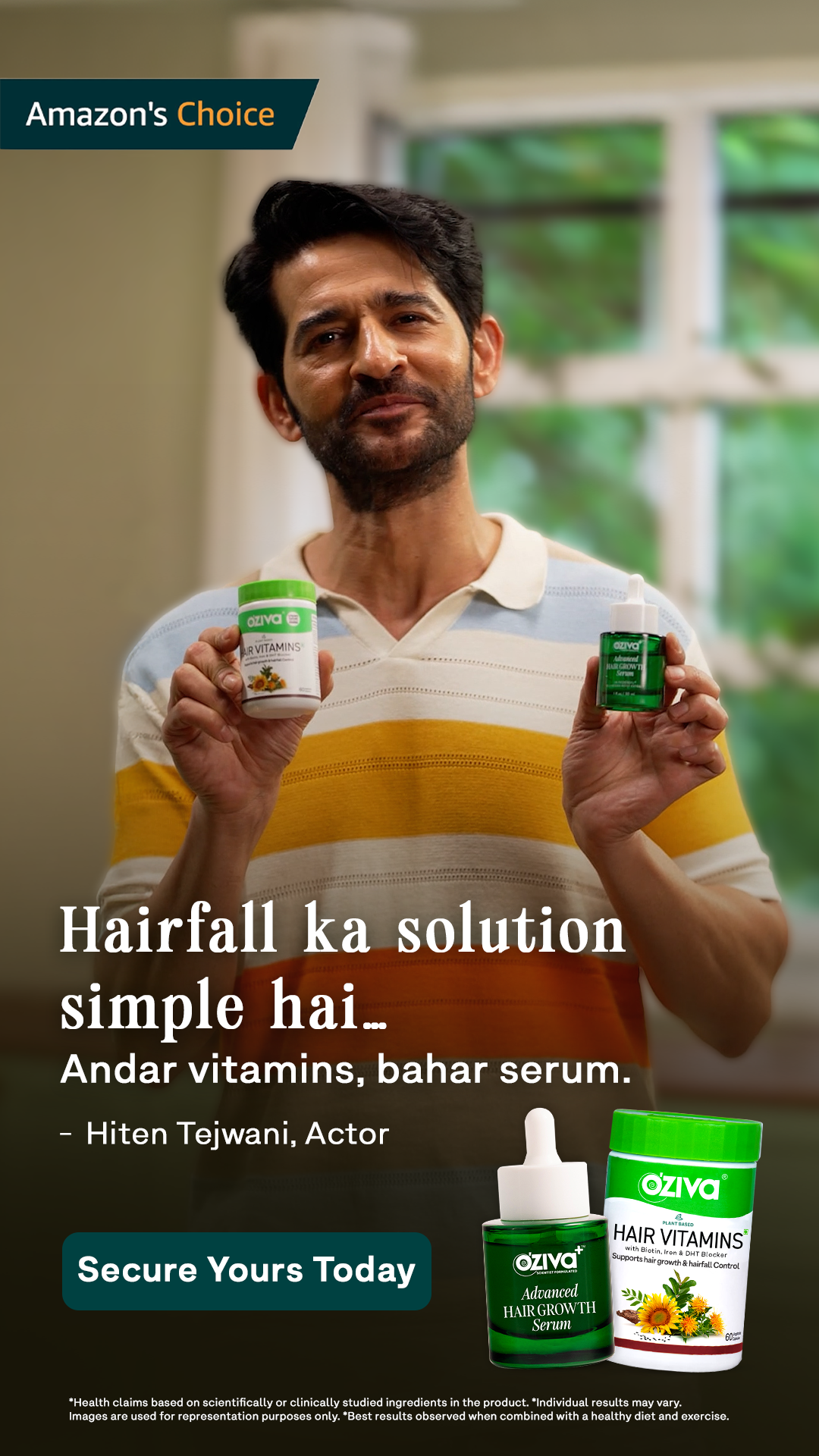 Hiten Tejwani Facebook ad