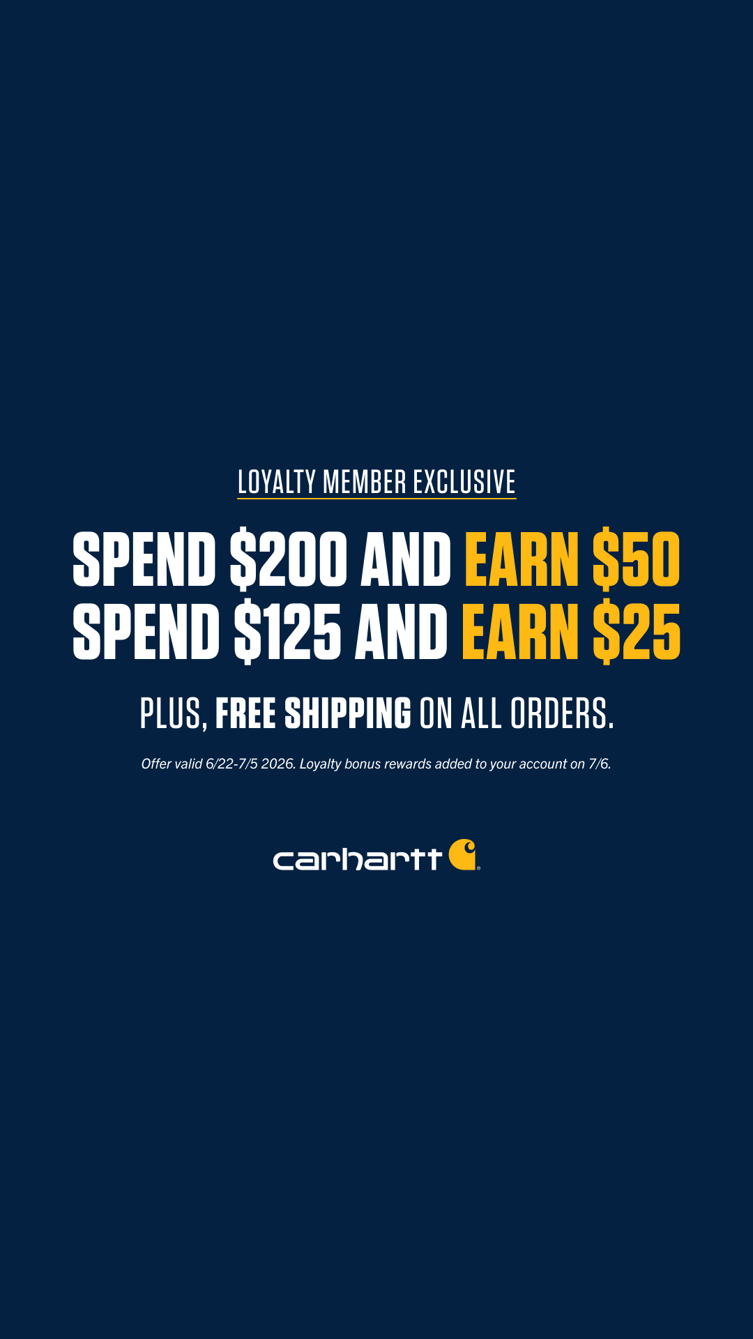 Carhartt Facebook ad