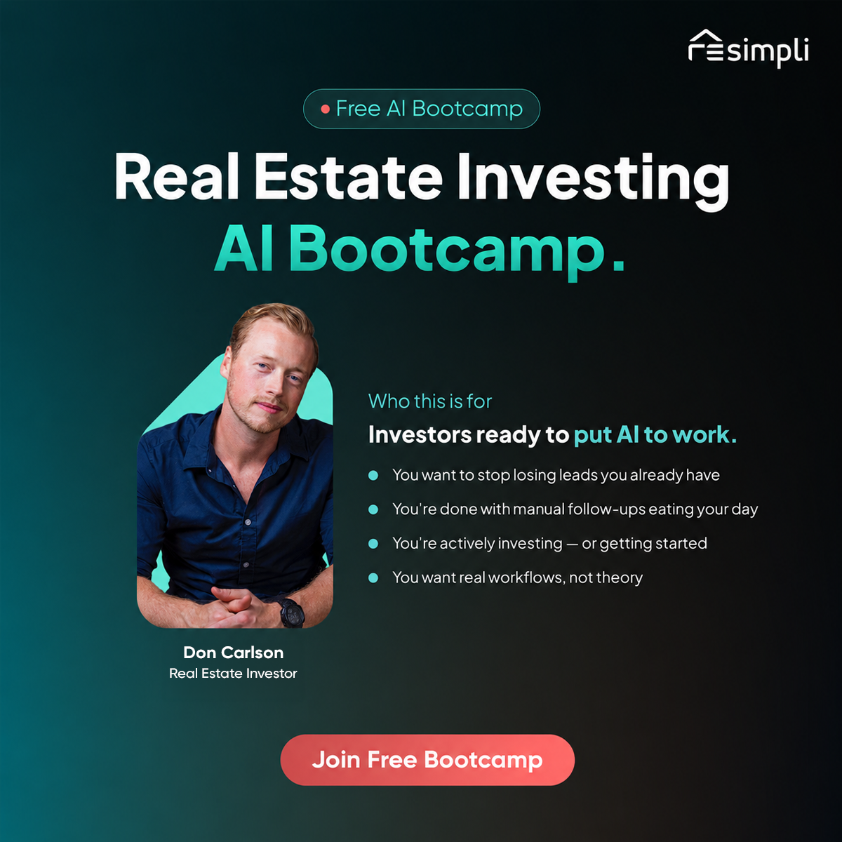 REsimpli Facebook ad