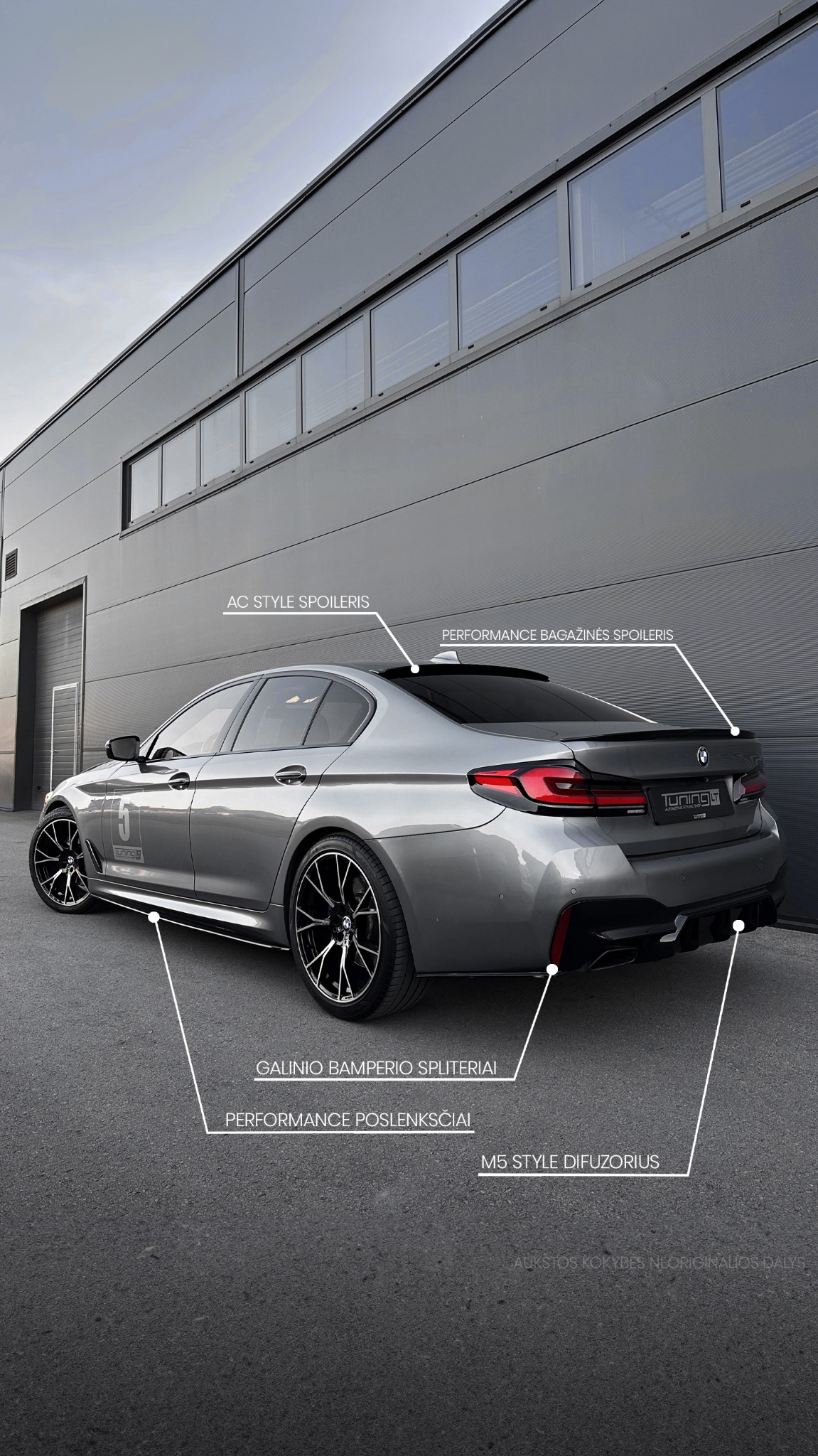 Tuning.lt - automotive styling shop Facebook ad