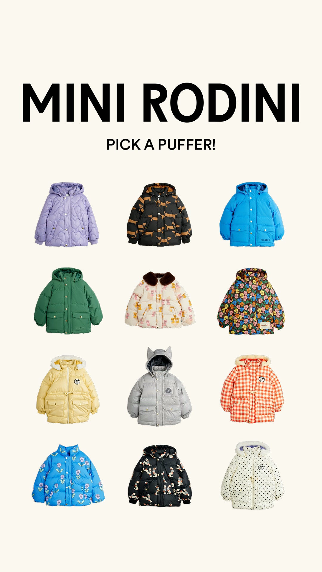 mini rodini Facebook ad: Find your favourite at Mini Rodini