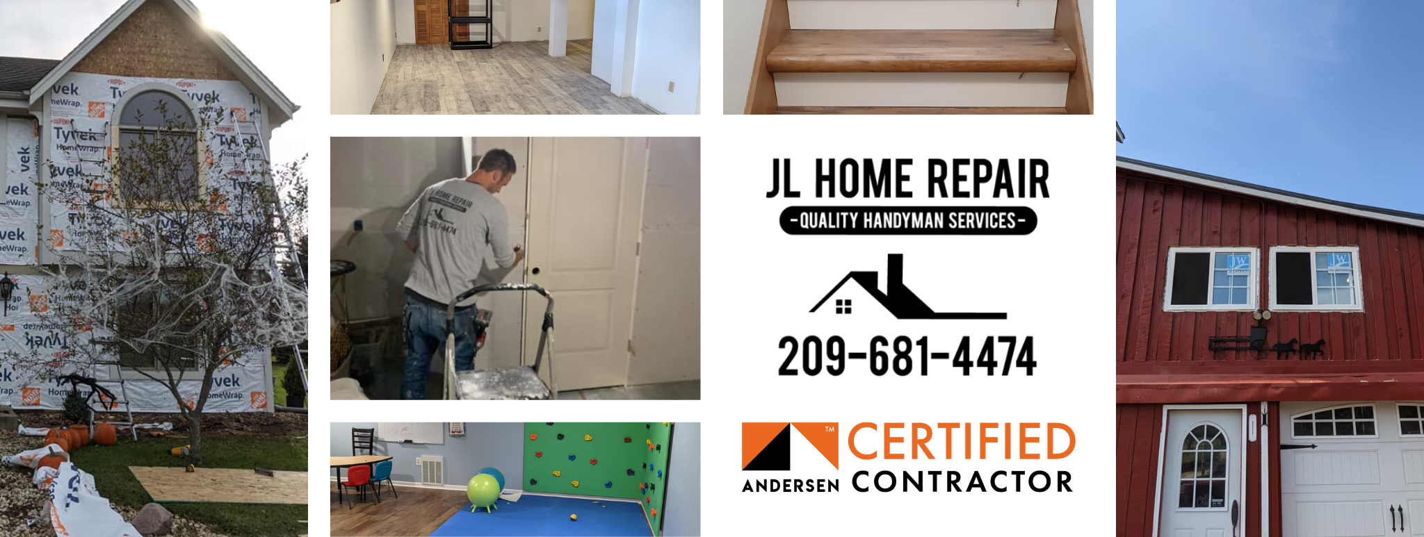 JL Home Repair Facebook ad: JL Home Repair offers home remodel and repair…