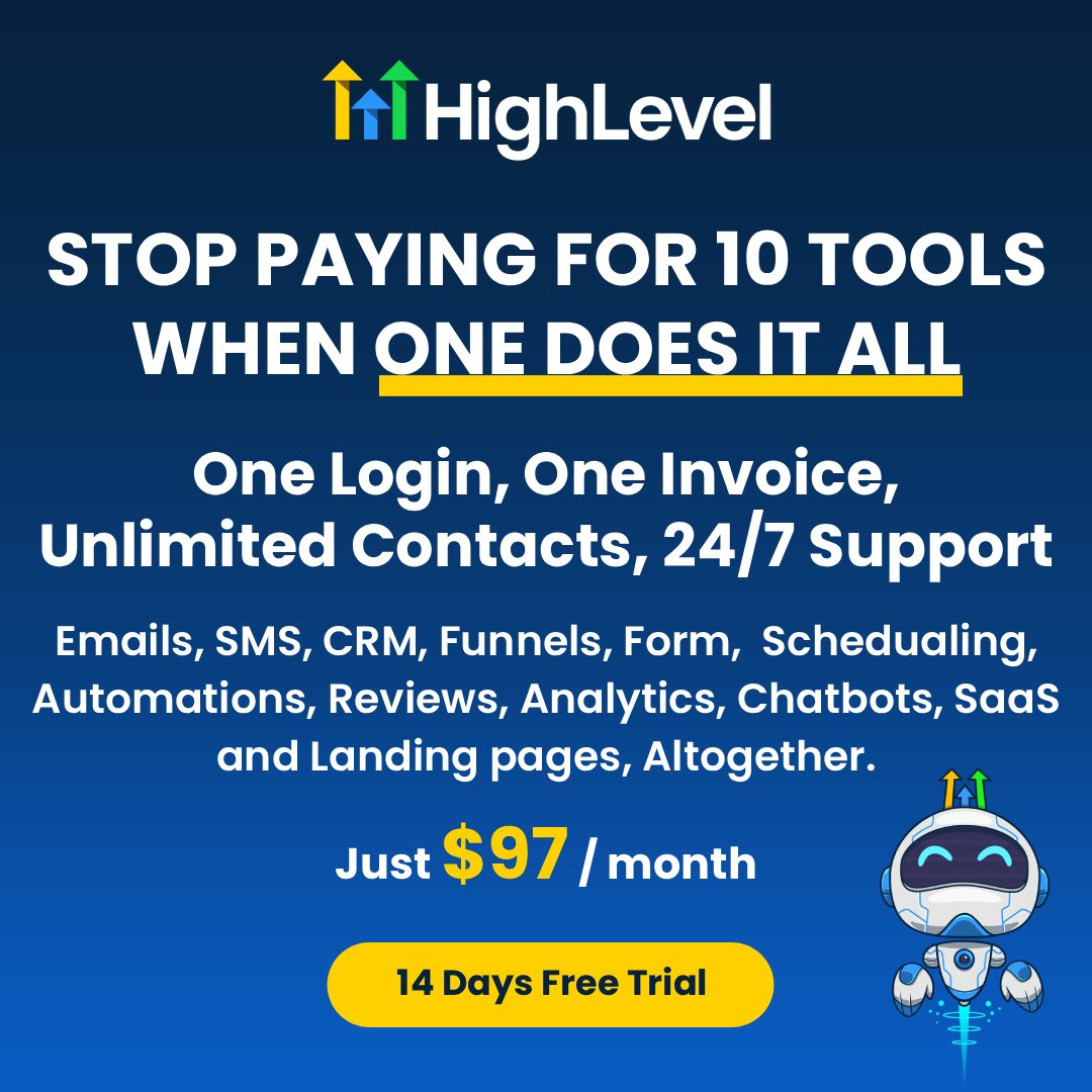 Danish Hussain Facebook ad: HighLevel Pricing
