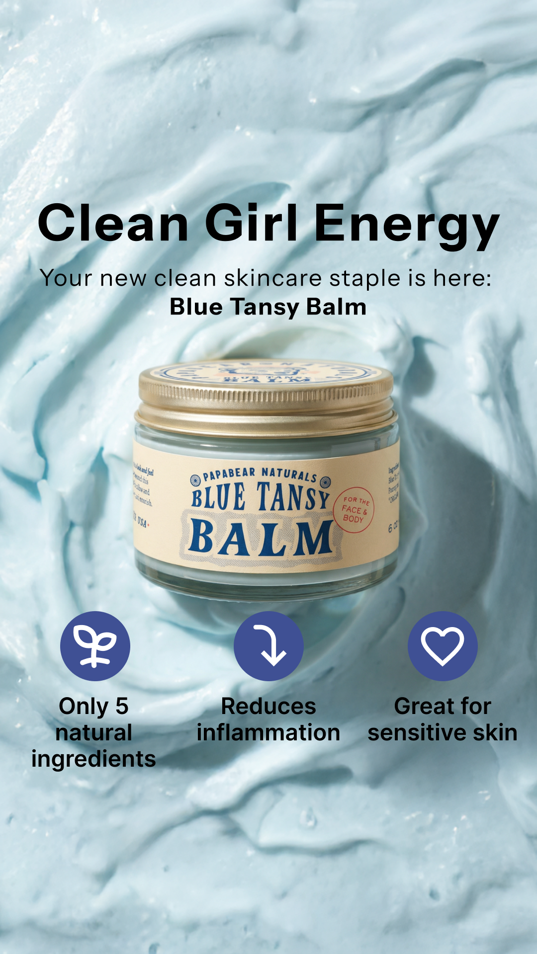 Papabear Naturals Facebook ad