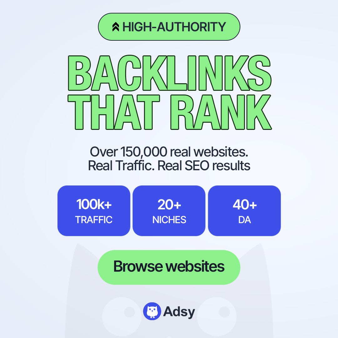 ADSY Content Marketing Platform Facebook ad