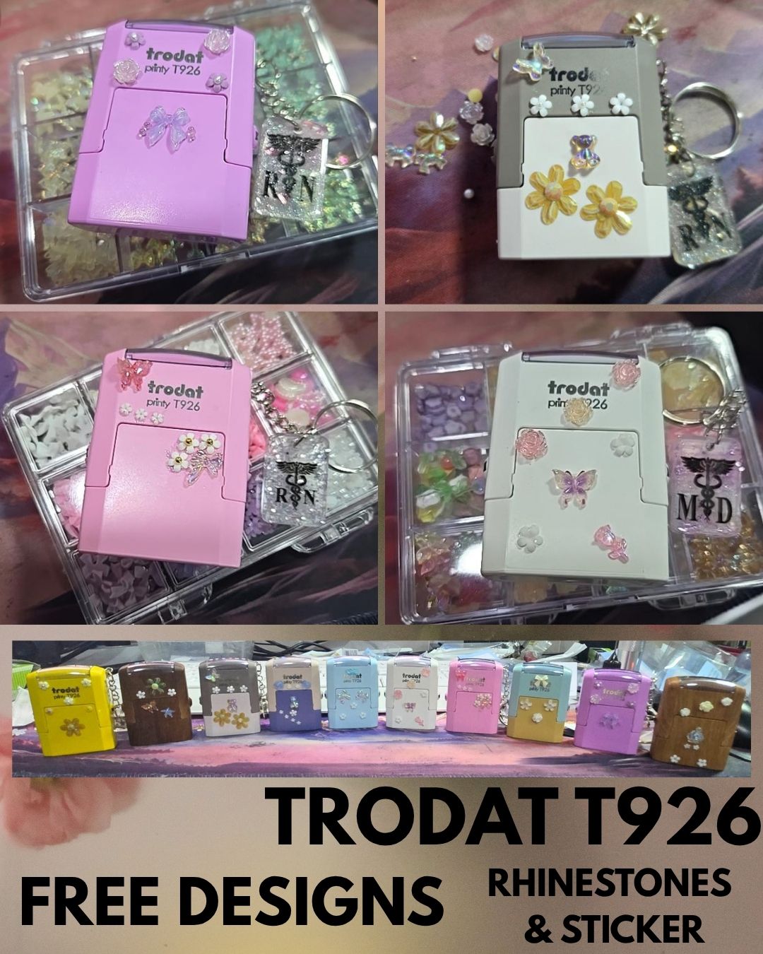 RLAZO Self Inking Stamps Facebook ad: Make your Trodat T926 stamp stand out, we’re…
