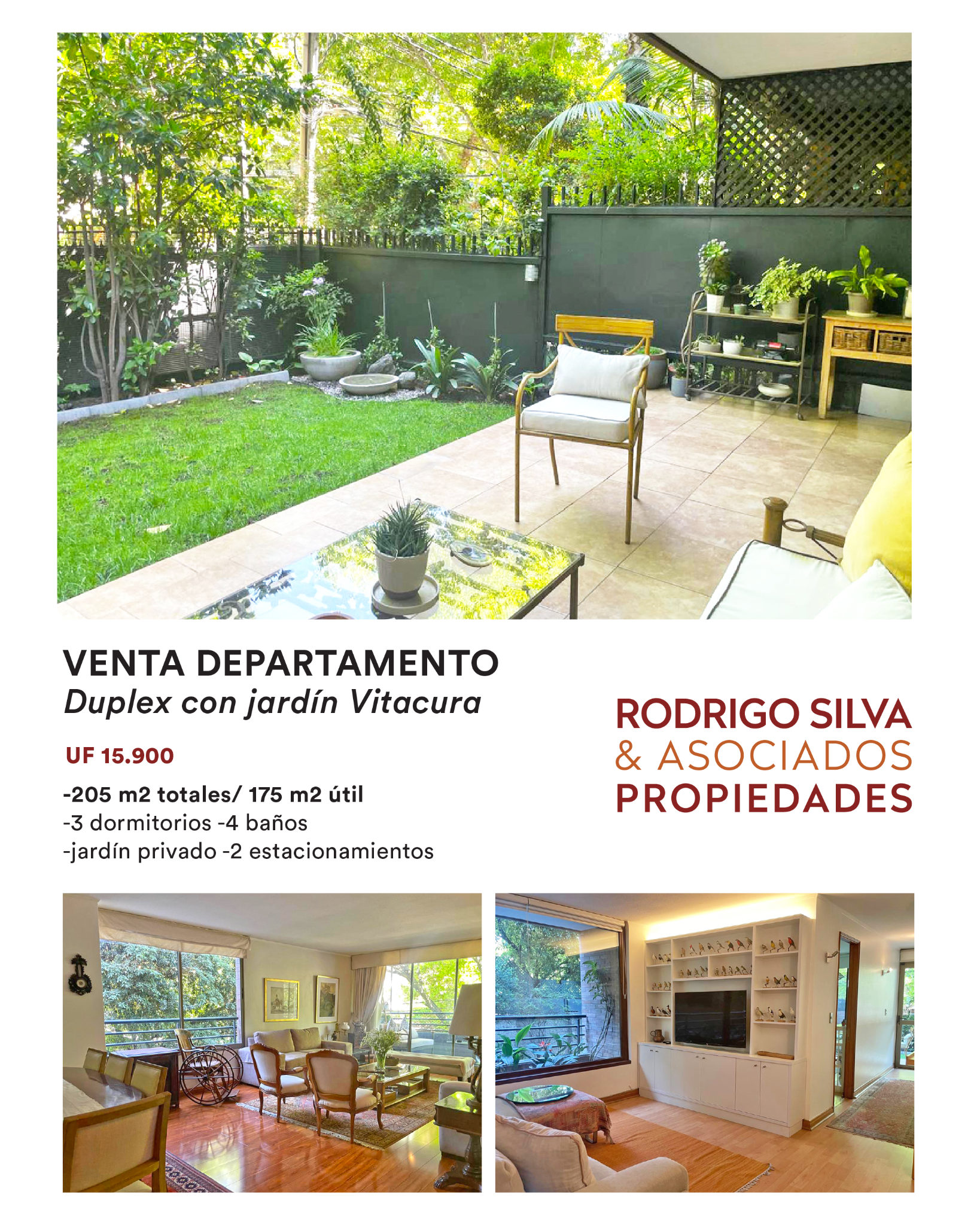Rodrigo Silva y Asociados Propiedades Facebook ad