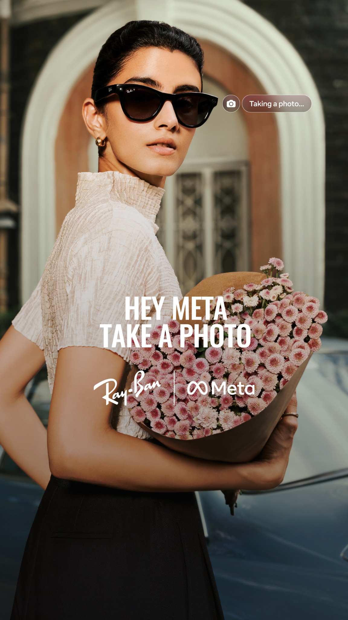Ray-Ban Meta Facebook ad
