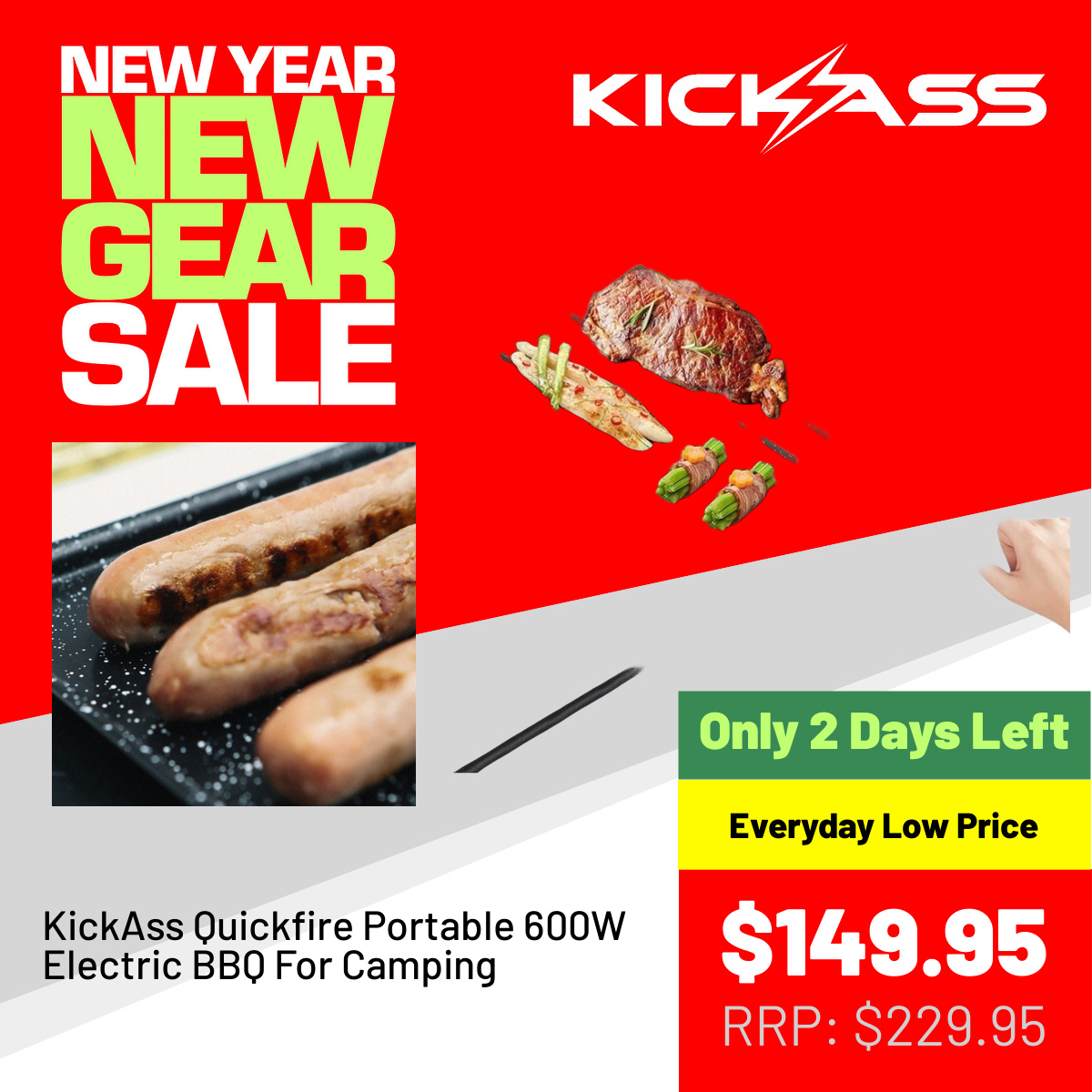 KickAss Products Facebook ad