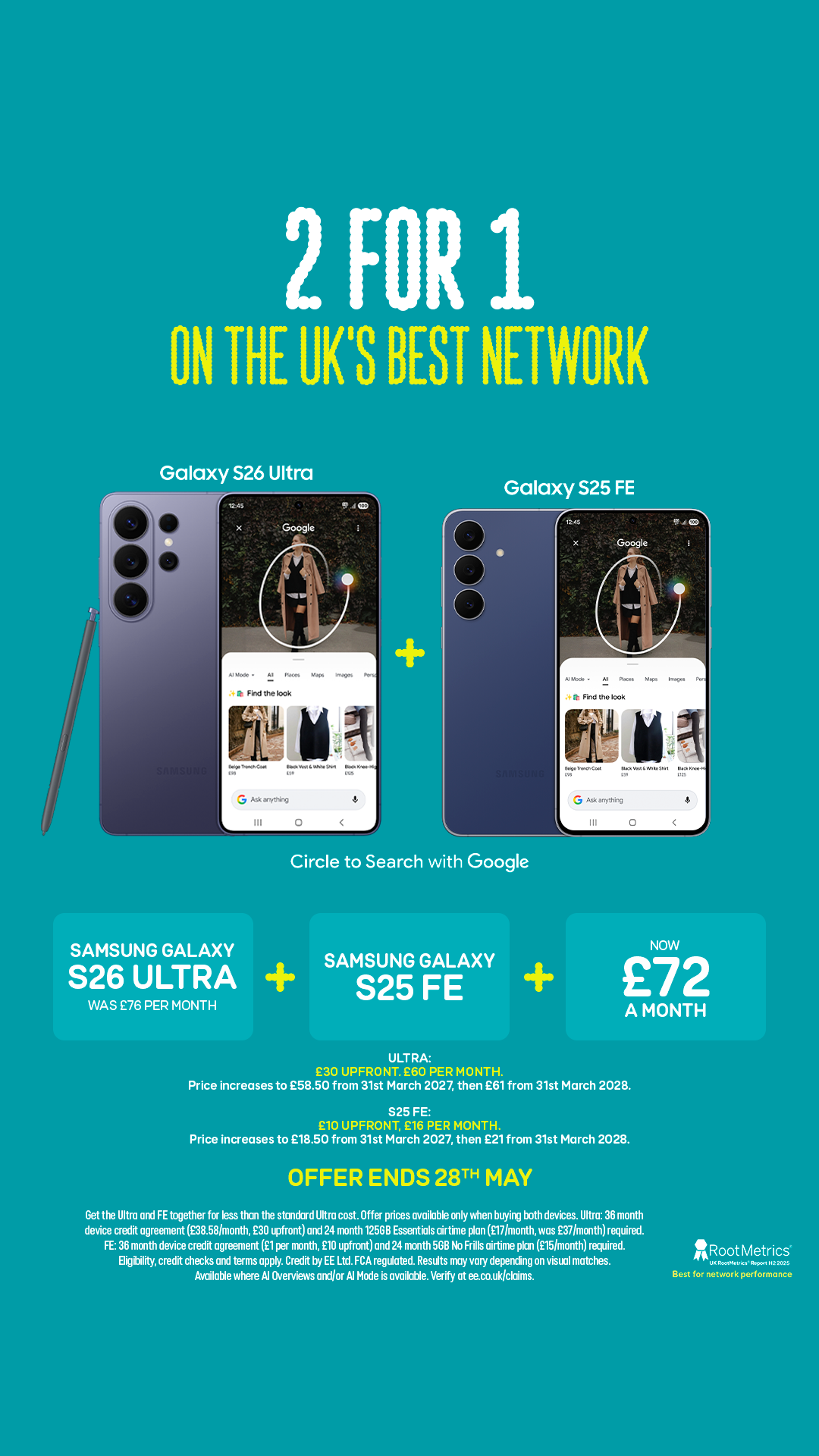 EE Facebook ad
